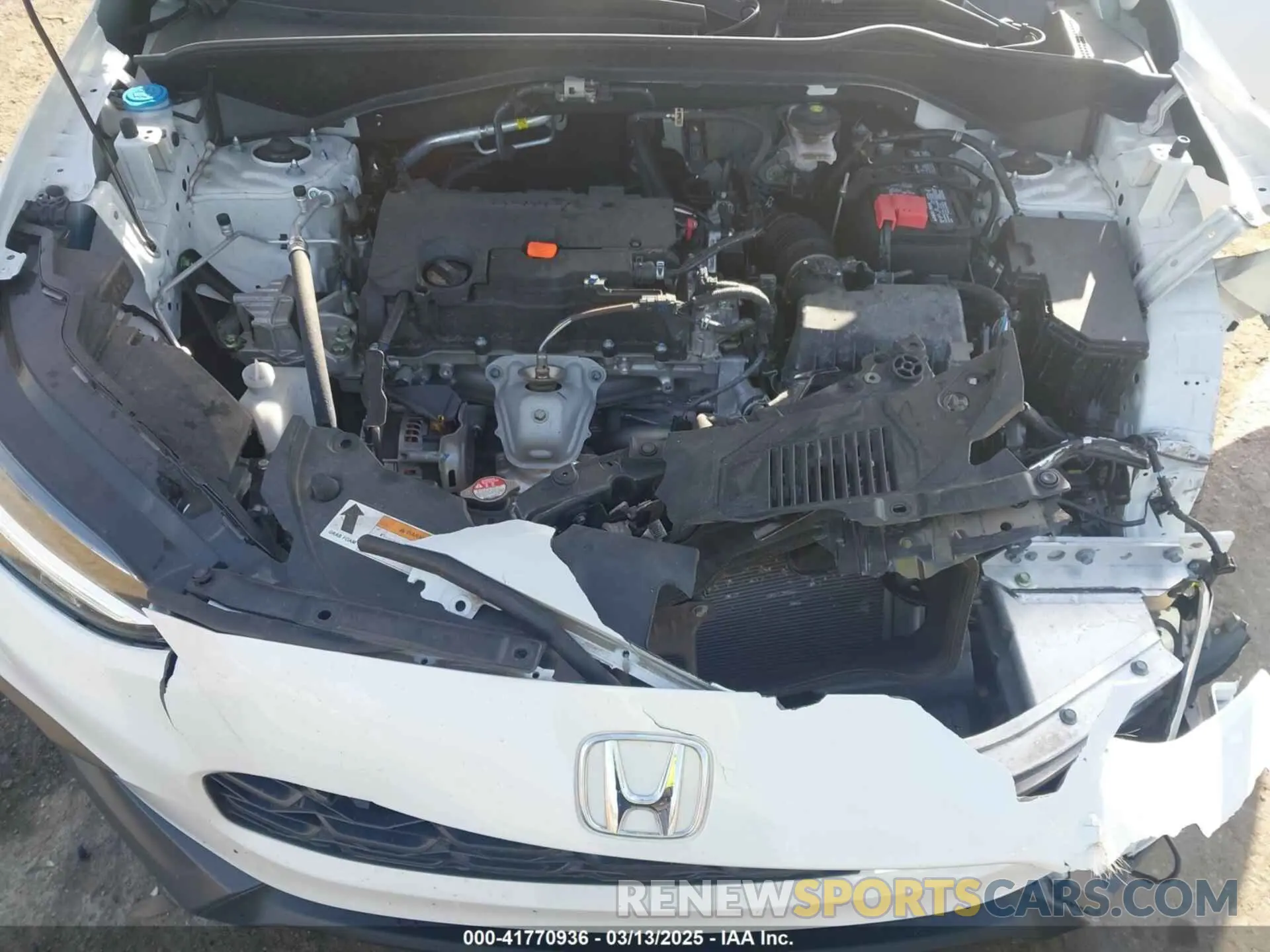 10 fotografías del automóvil dañado 3CZRZ2H36RM725419 HONDA HR-V 2024