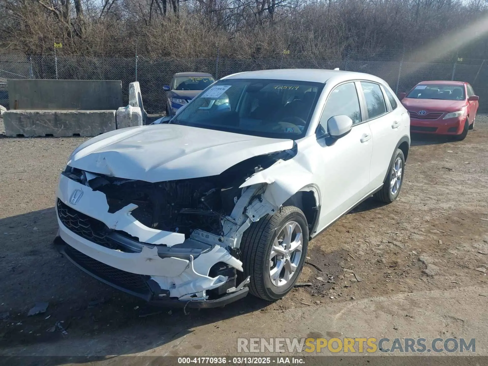 6 fotografías del automóvil dañado 3CZRZ2H36RM725419 HONDA HR-V 2024
