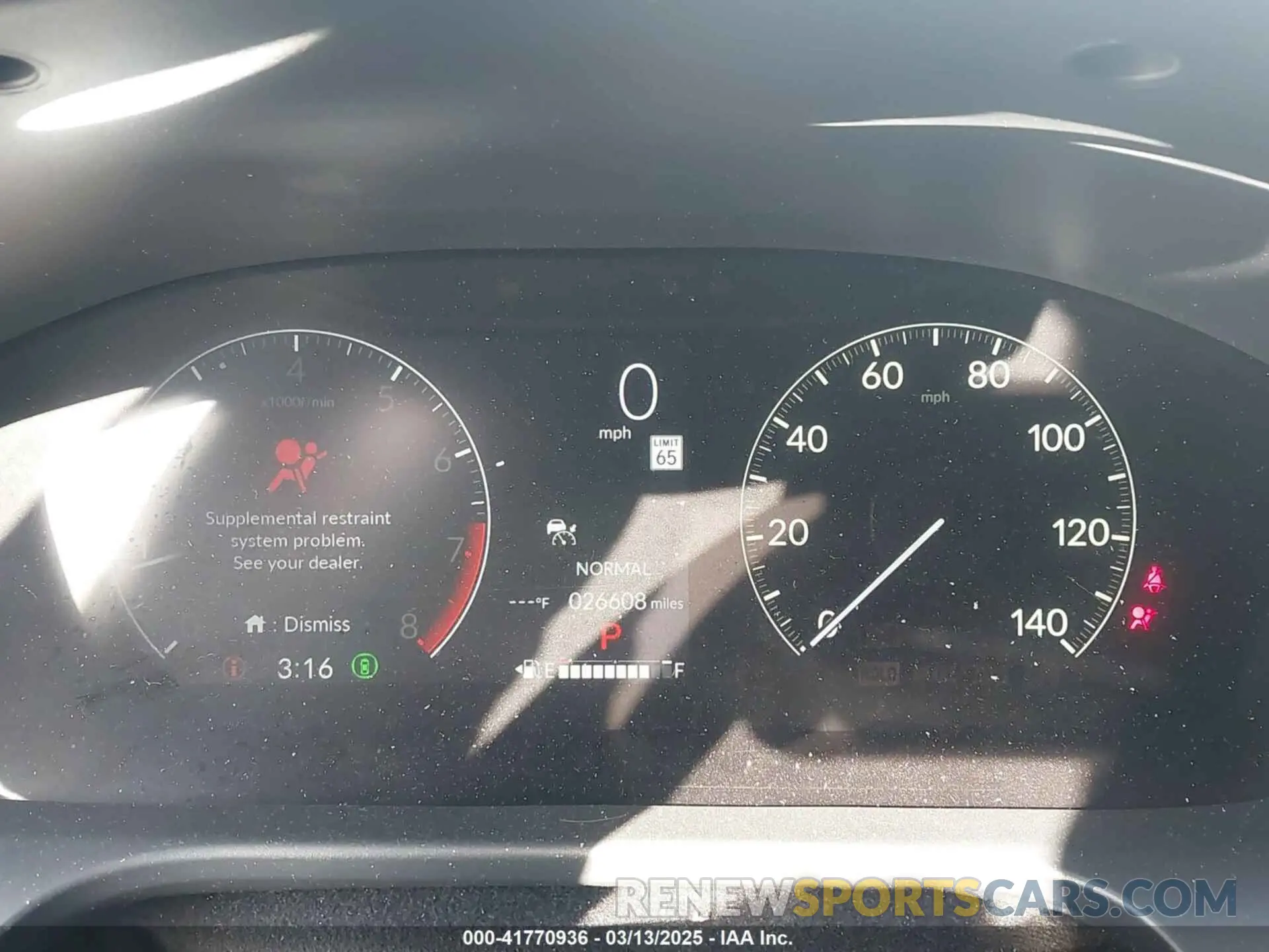 7 fotografías del automóvil dañado 3CZRZ2H36RM725419 HONDA HR-V 2024
