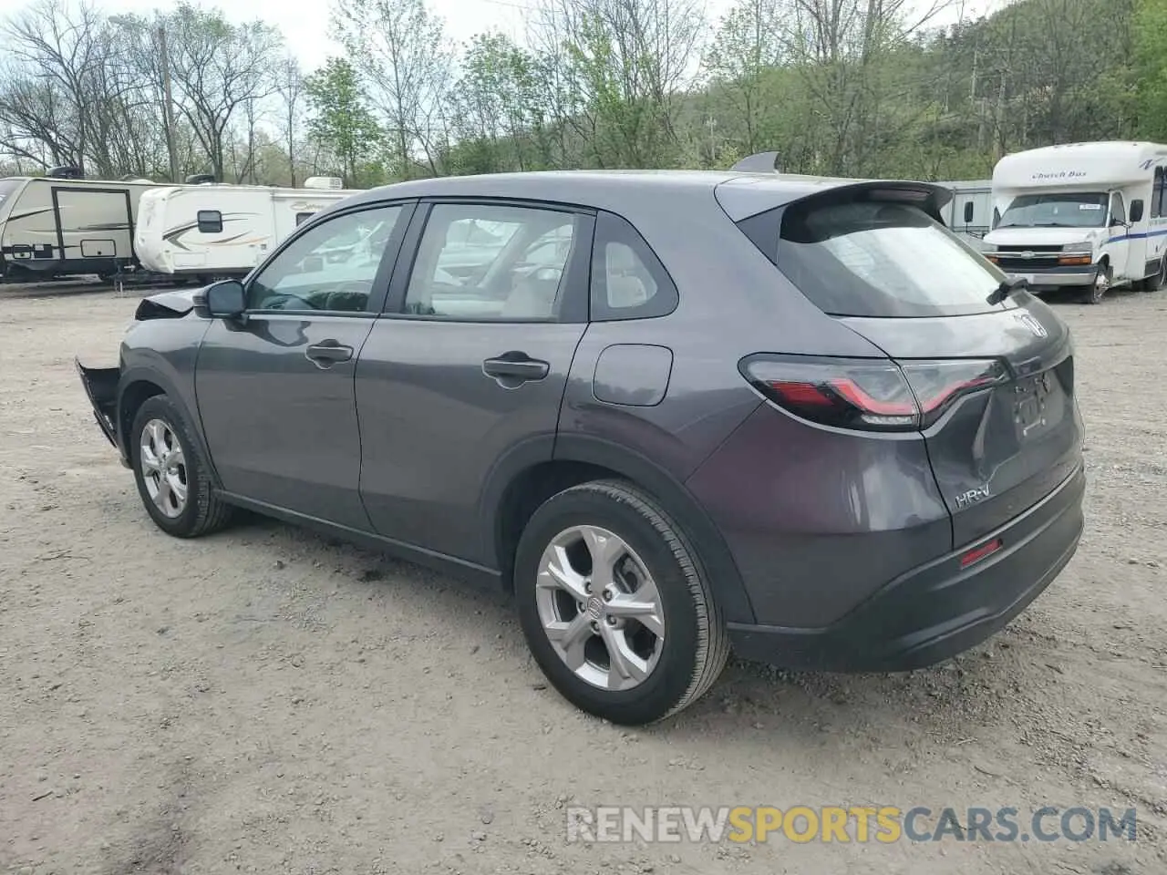 2 fotografías del automóvil dañado 3CZRZ2H37RM774340 HONDA HR-V 2024