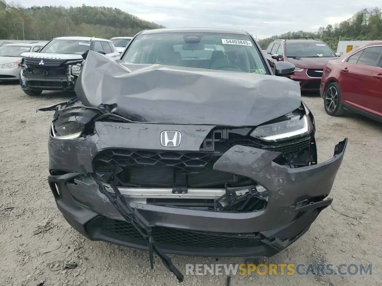 5 fotografías del automóvil dañado 3CZRZ2H37RM774340 HONDA HR-V 2024