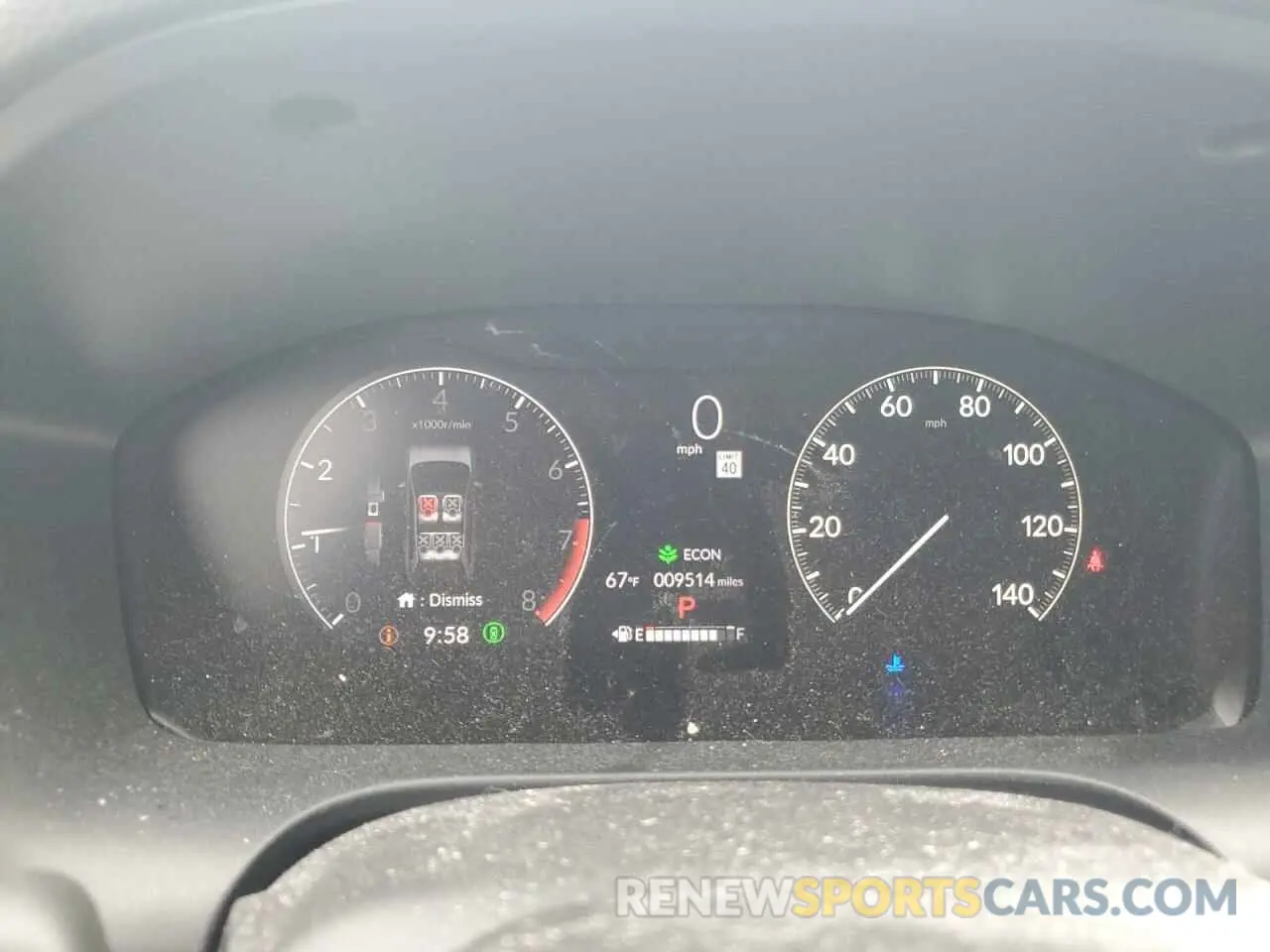 9 fotografías del automóvil dañado 3CZRZ2H37RM774340 HONDA HR-V 2024