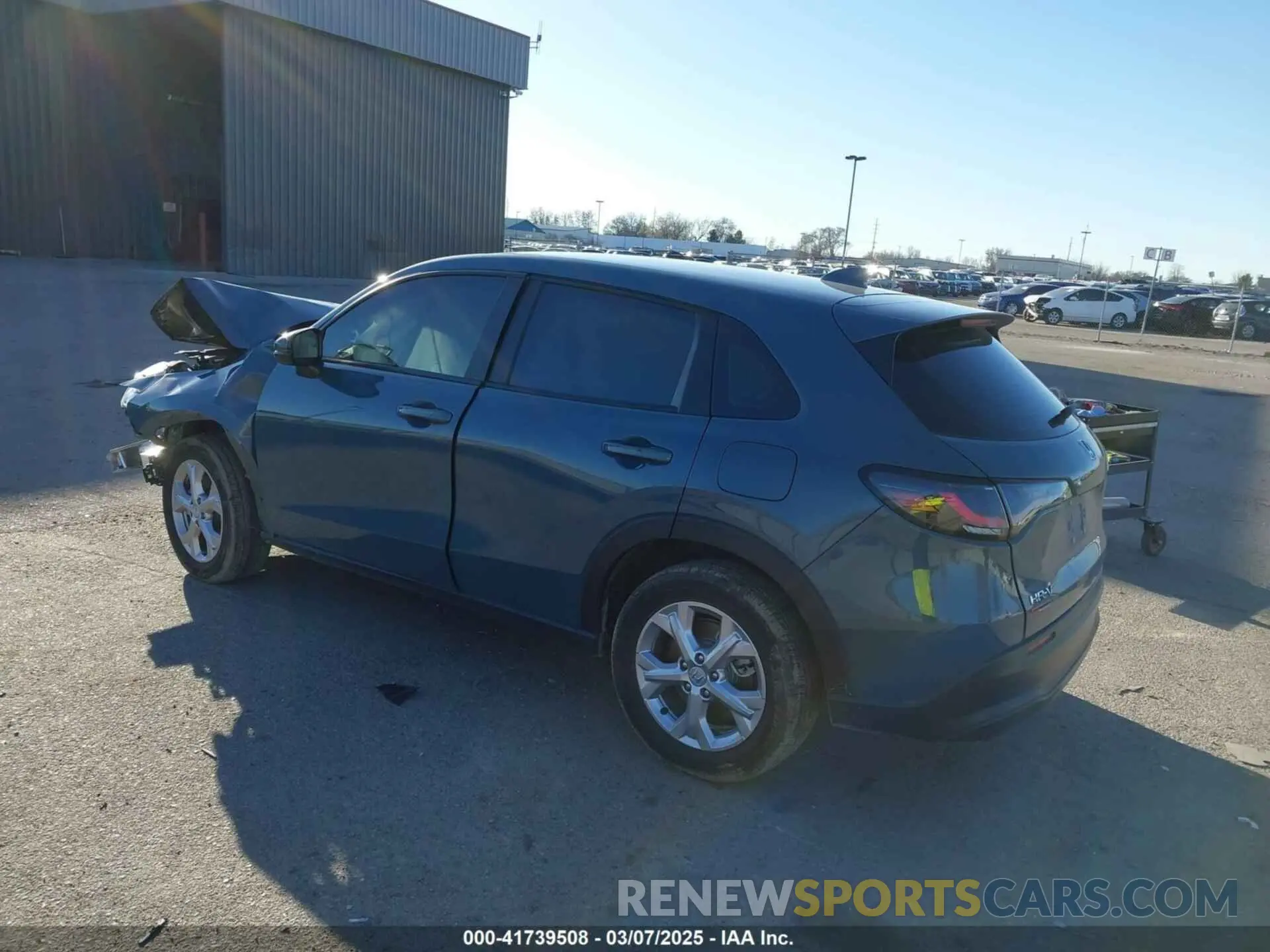 3 fotografías del automóvil dañado 3CZRZ2H37RM783975 HONDA HR-V 2024