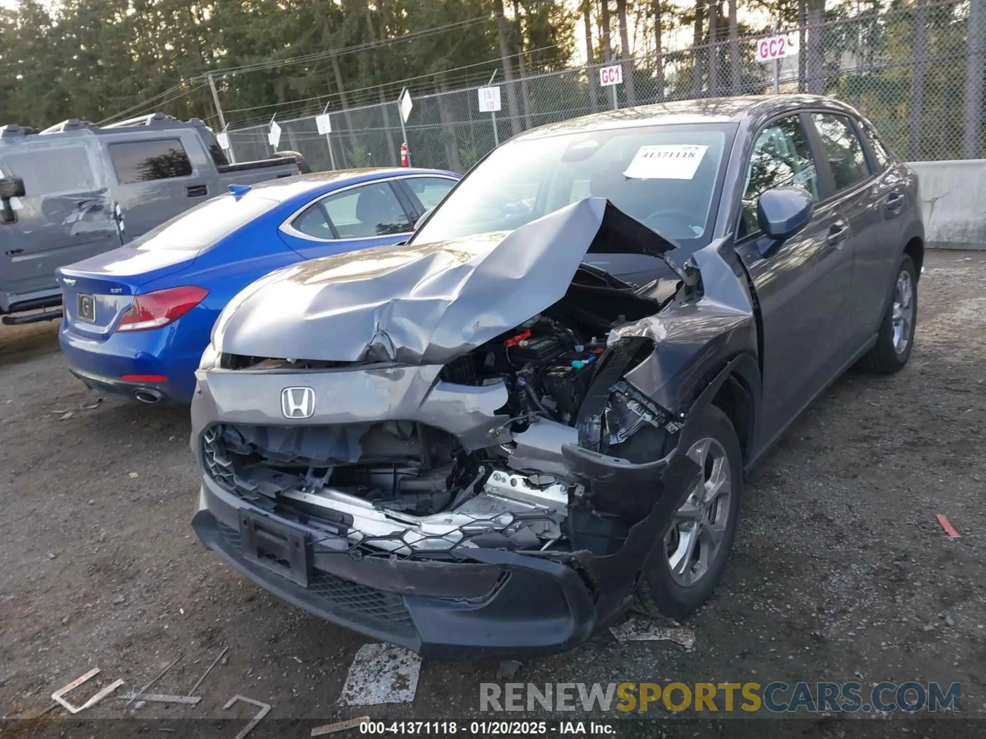 6 fotografías del automóvil dañado 3CZRZ2H38RM777313 HONDA HR-V 2024
