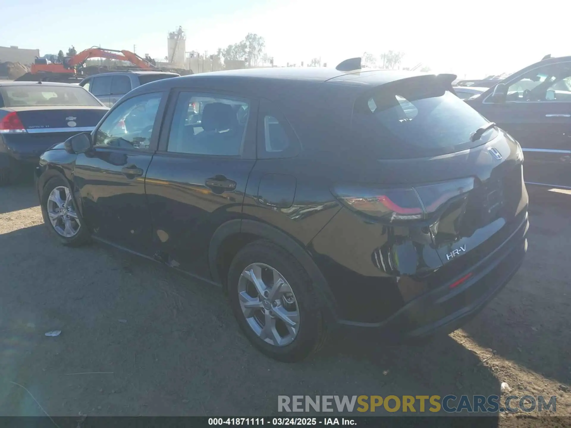 3 fotografías del automóvil dañado 3CZRZ2H39RM735314 HONDA HR-V 2024