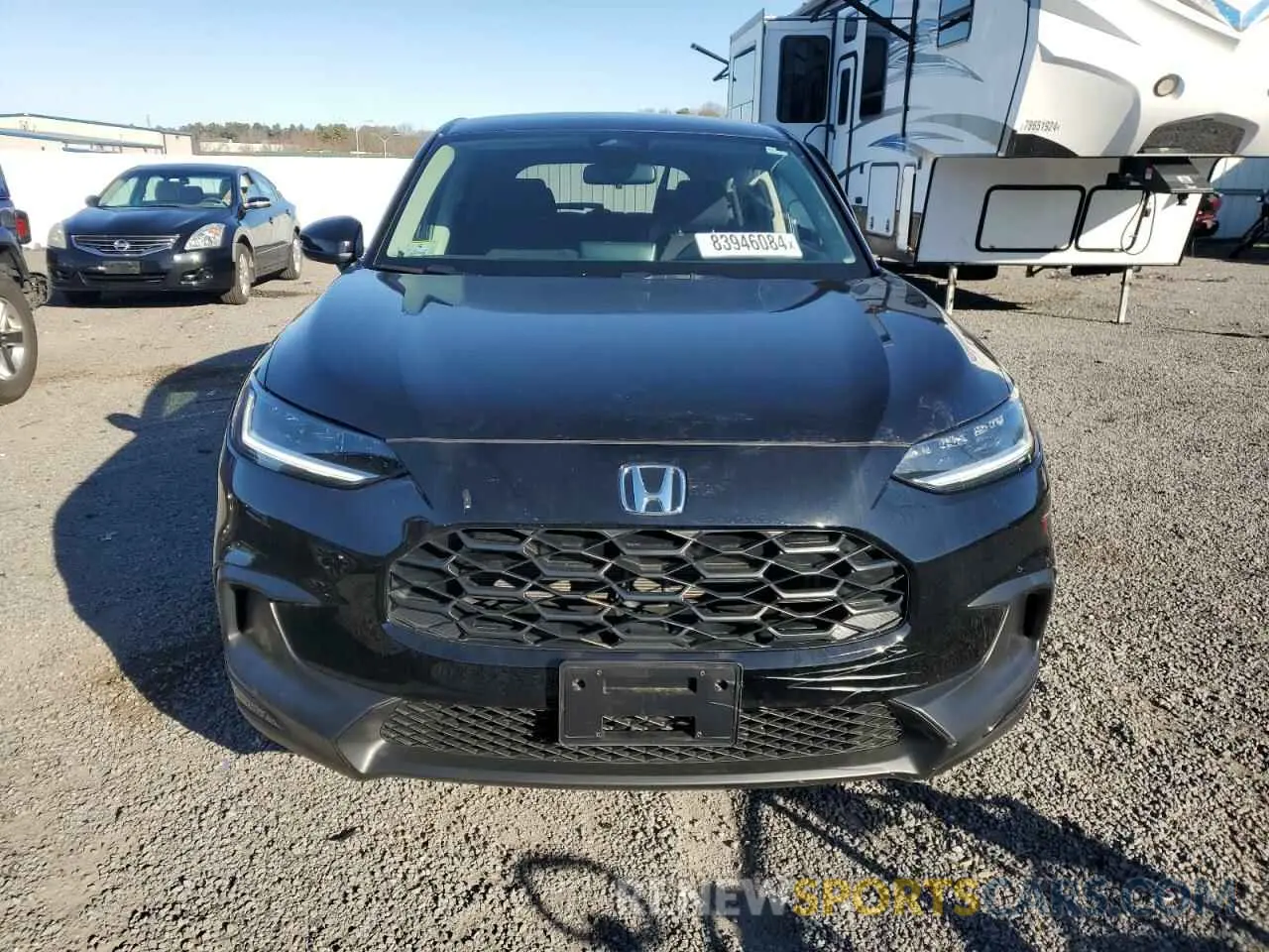 5 fotografías del automóvil dañado 3CZRZ2H39RM758740 HONDA HR-V 2024
