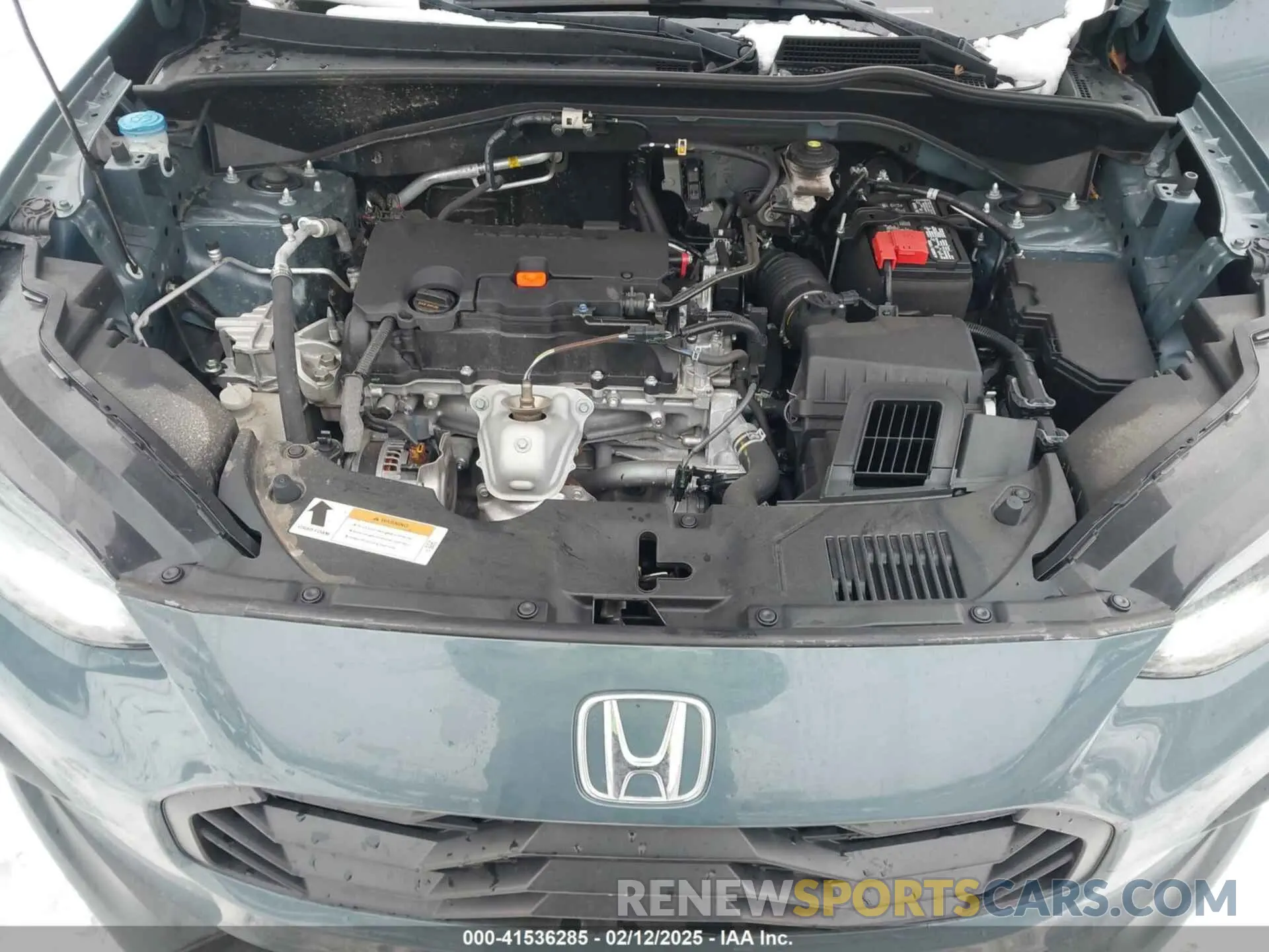 10 fotografías del automóvil dañado 3CZRZ2H50RM701070 HONDA HR-V 2024