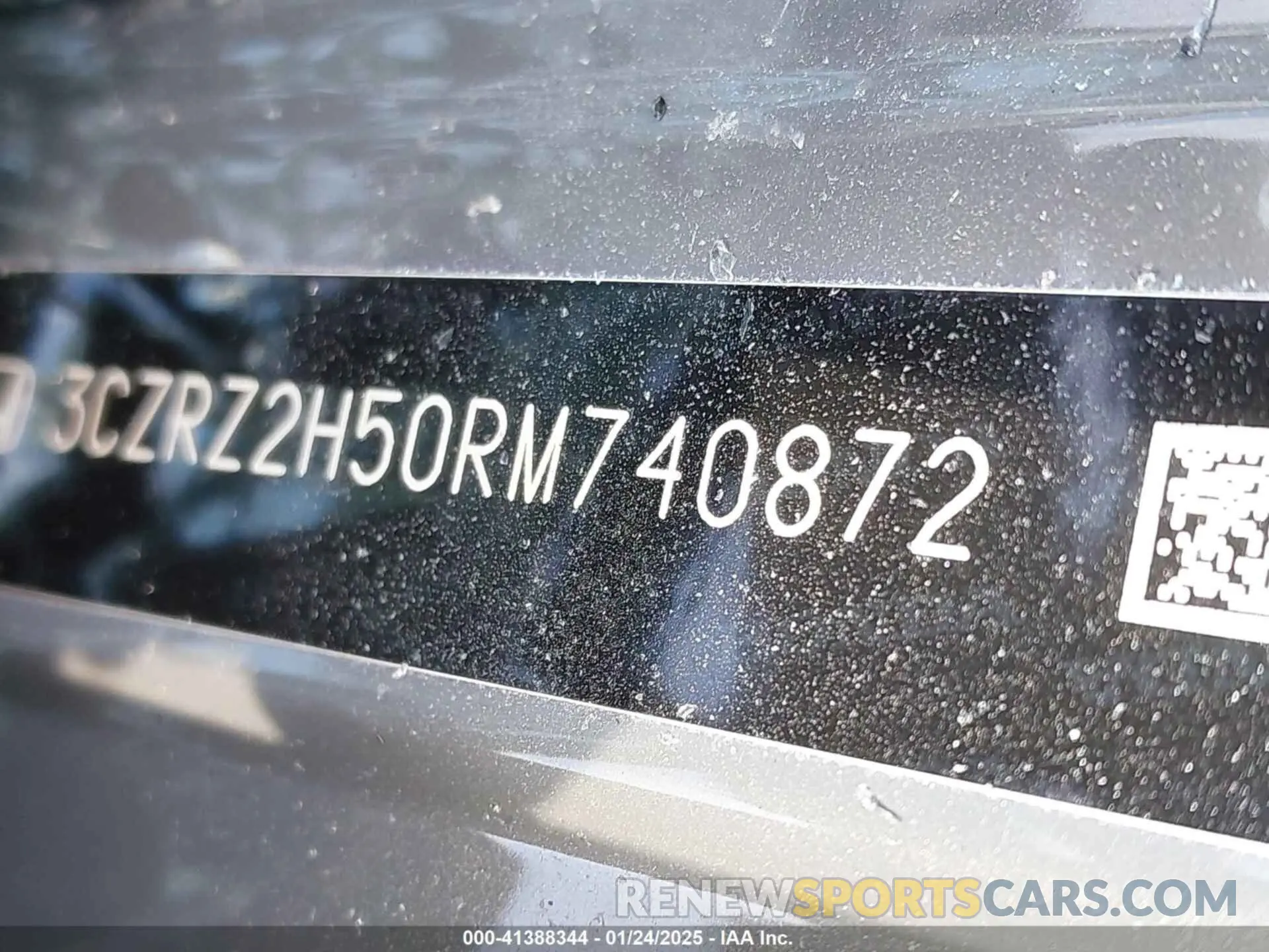 9 fotografías del automóvil dañado 3CZRZ2H50RM740872 HONDA HR-V 2024