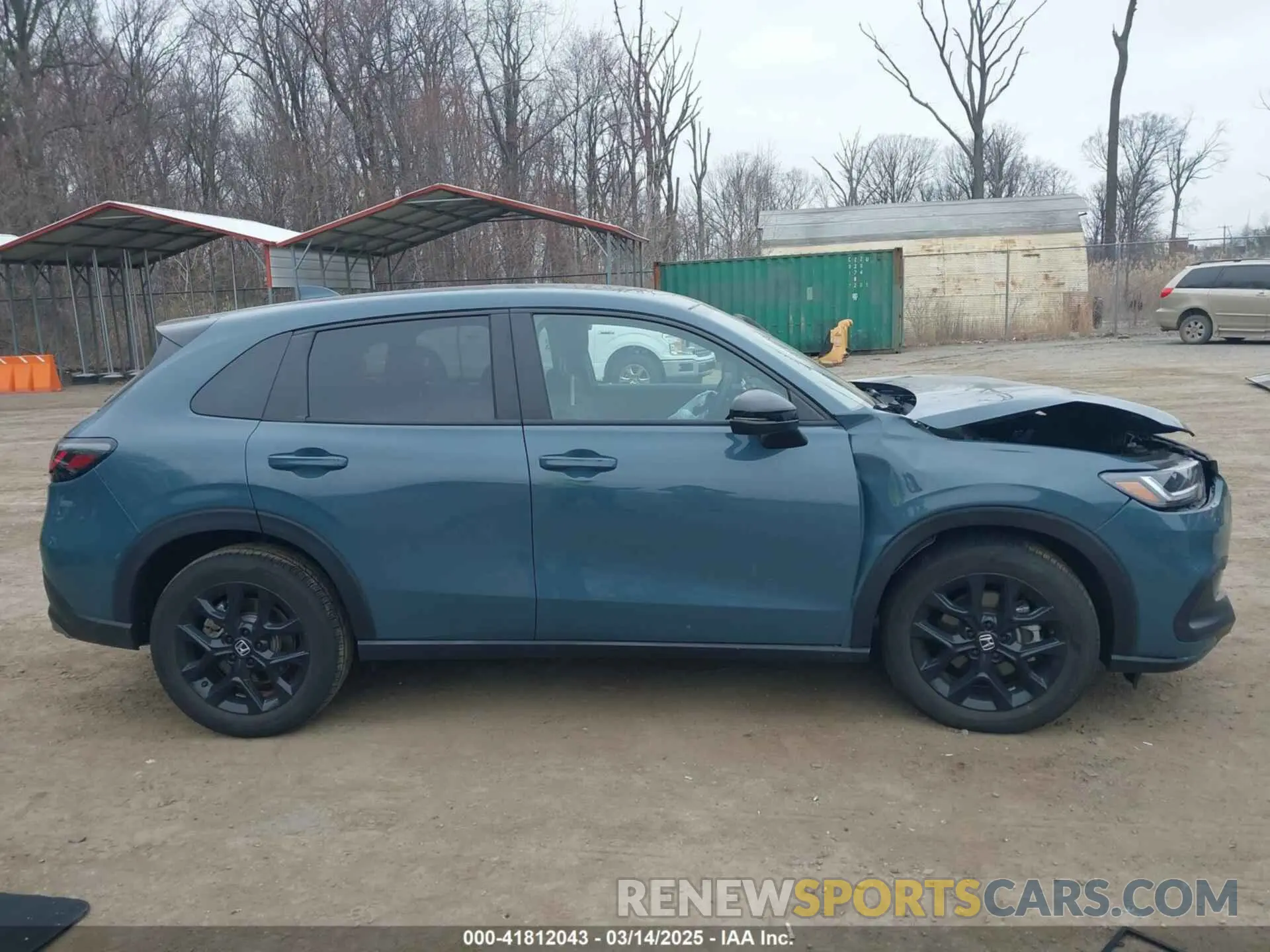 13 fotografías del automóvil dañado 3CZRZ2H50RM760877 HONDA HR-V 2024