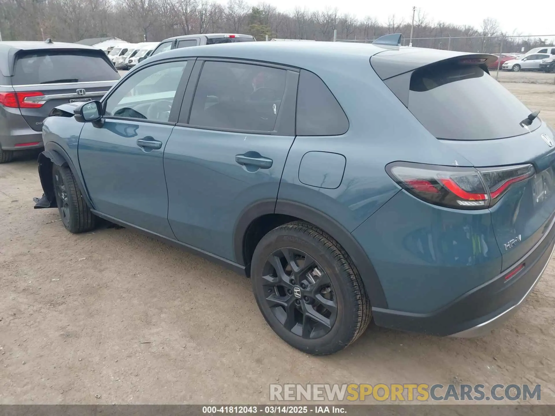 3 fotografías del automóvil dañado 3CZRZ2H50RM760877 HONDA HR-V 2024