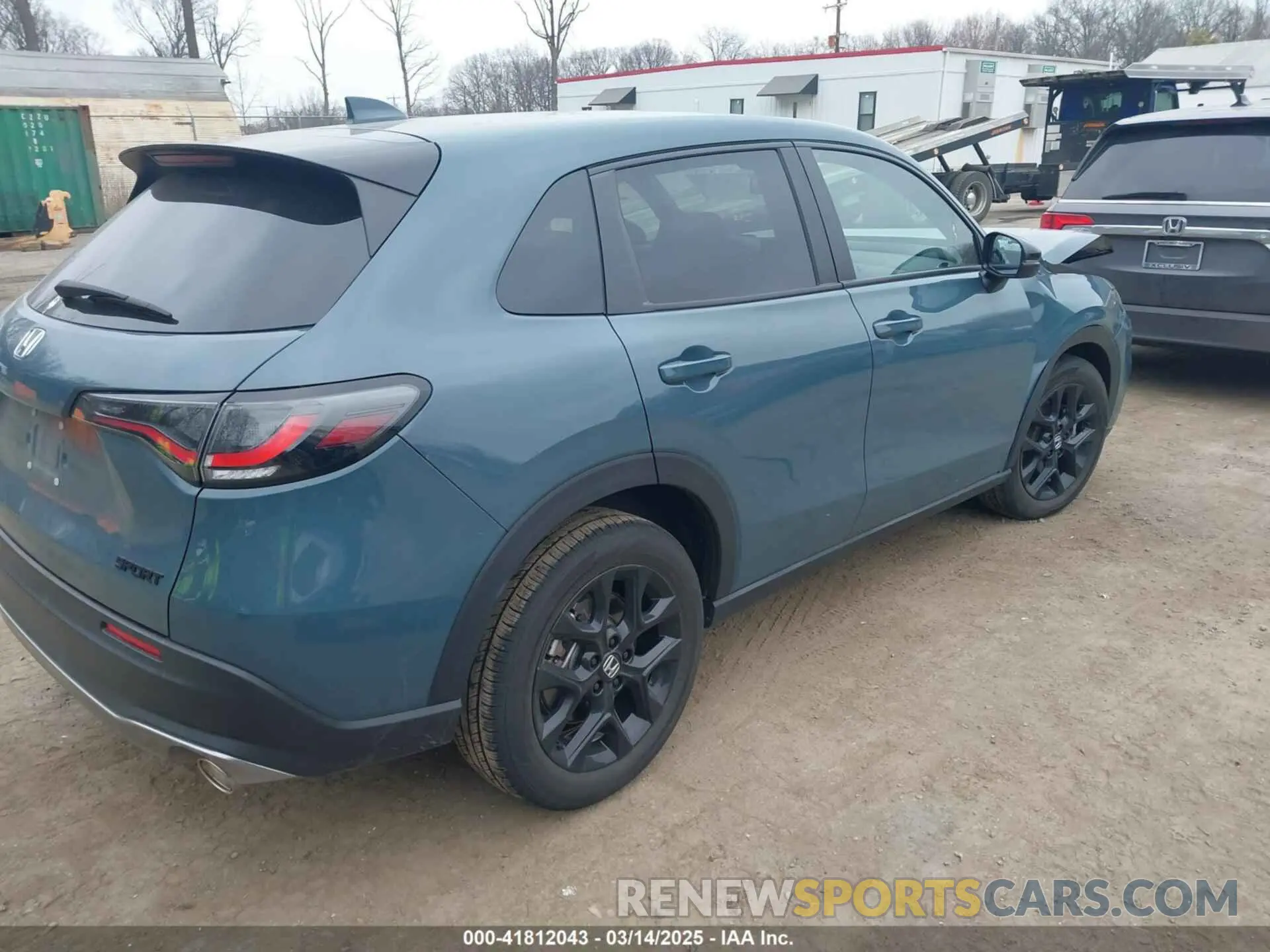 4 fotografías del automóvil dañado 3CZRZ2H50RM760877 HONDA HR-V 2024