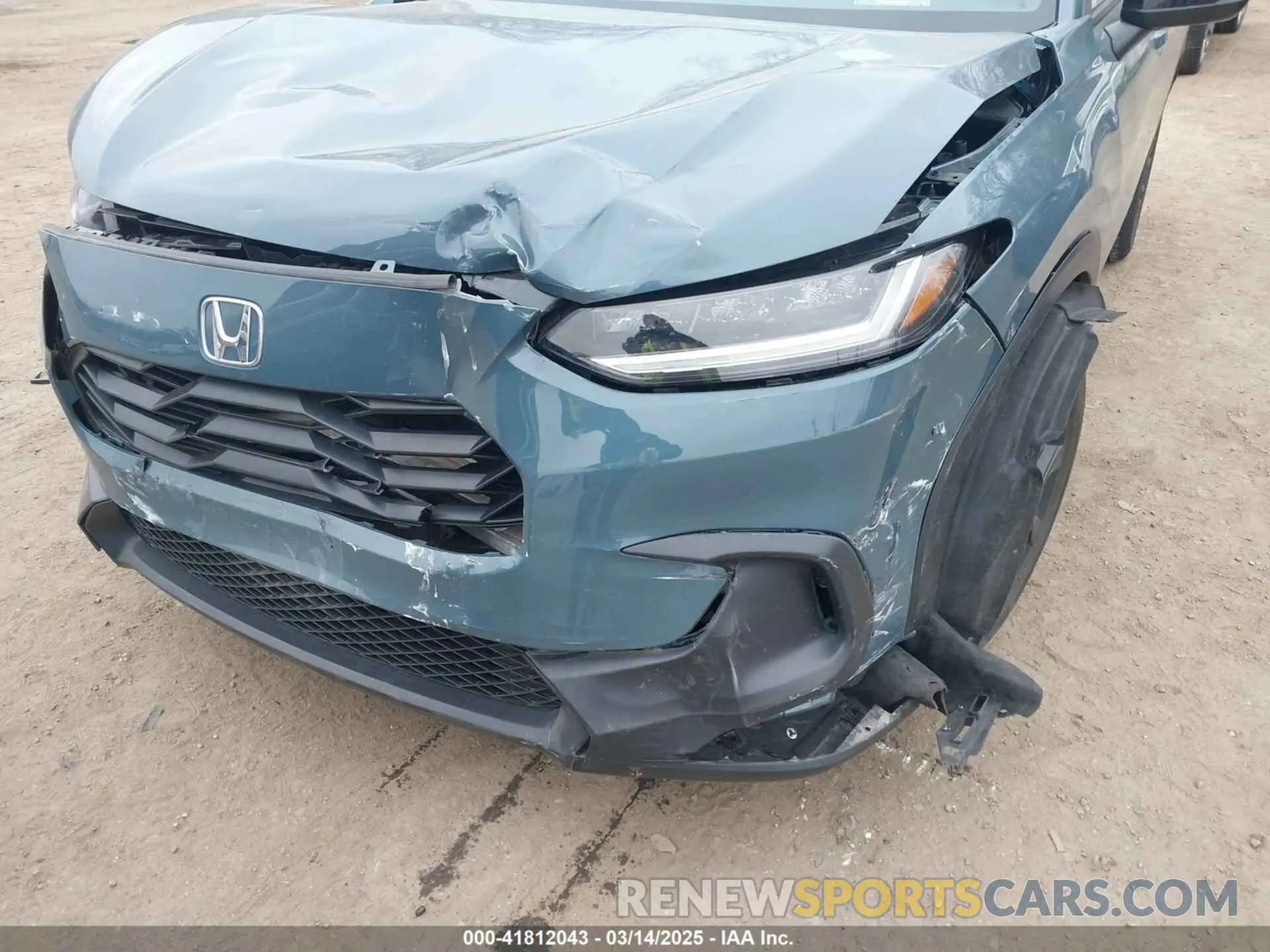 6 fotografías del automóvil dañado 3CZRZ2H50RM760877 HONDA HR-V 2024