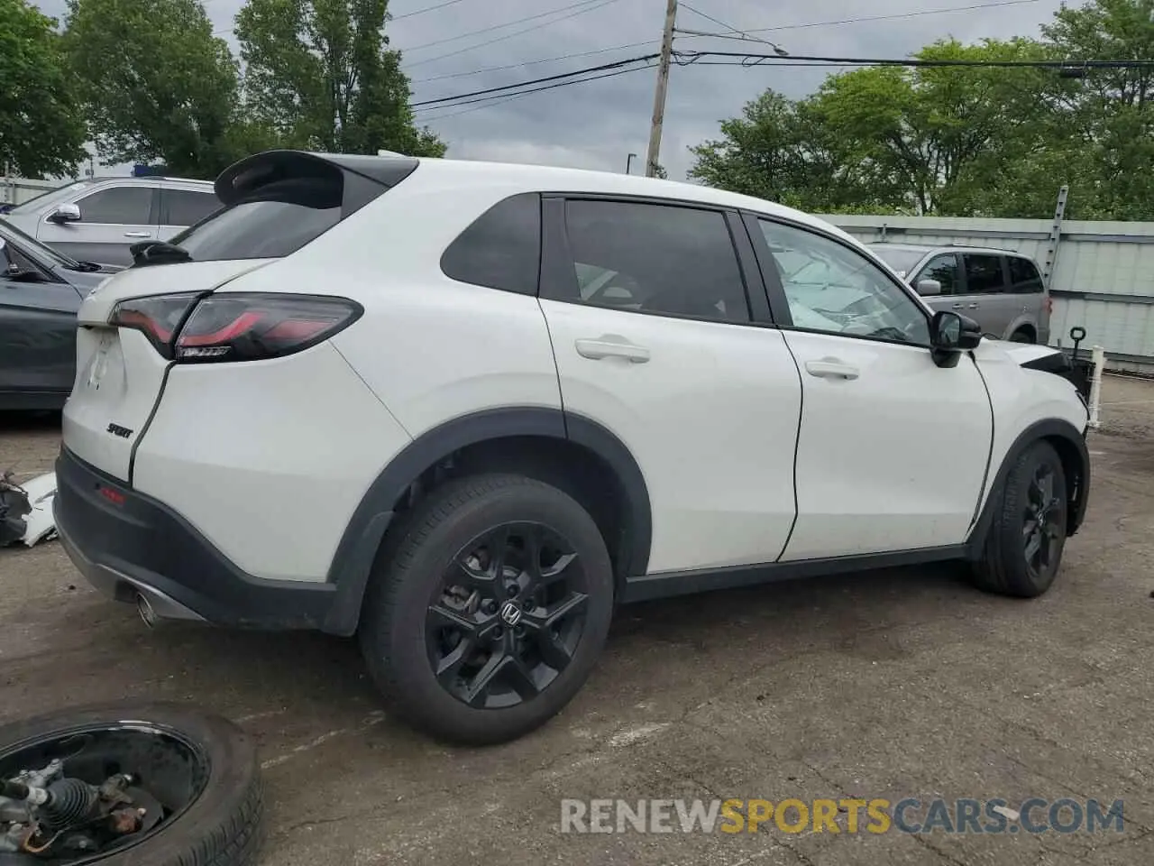 3 fotografías del automóvil dañado 3CZRZ2H51RM737205 HONDA HR-V 2024