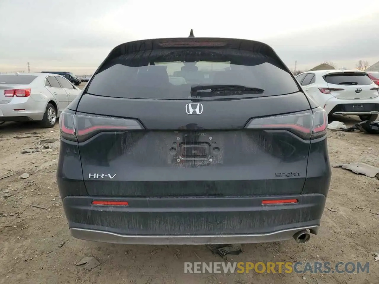 6 fotografías del automóvil dañado 3CZRZ2H51RM744848 HONDA HR-V 2024