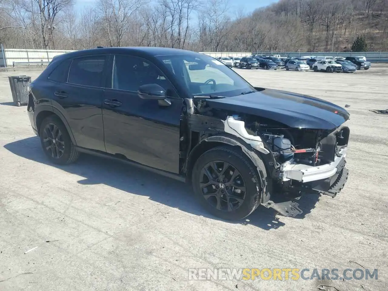 4 fotografías del automóvil dañado 3CZRZ2H51RM763271 HONDA HR-V 2024