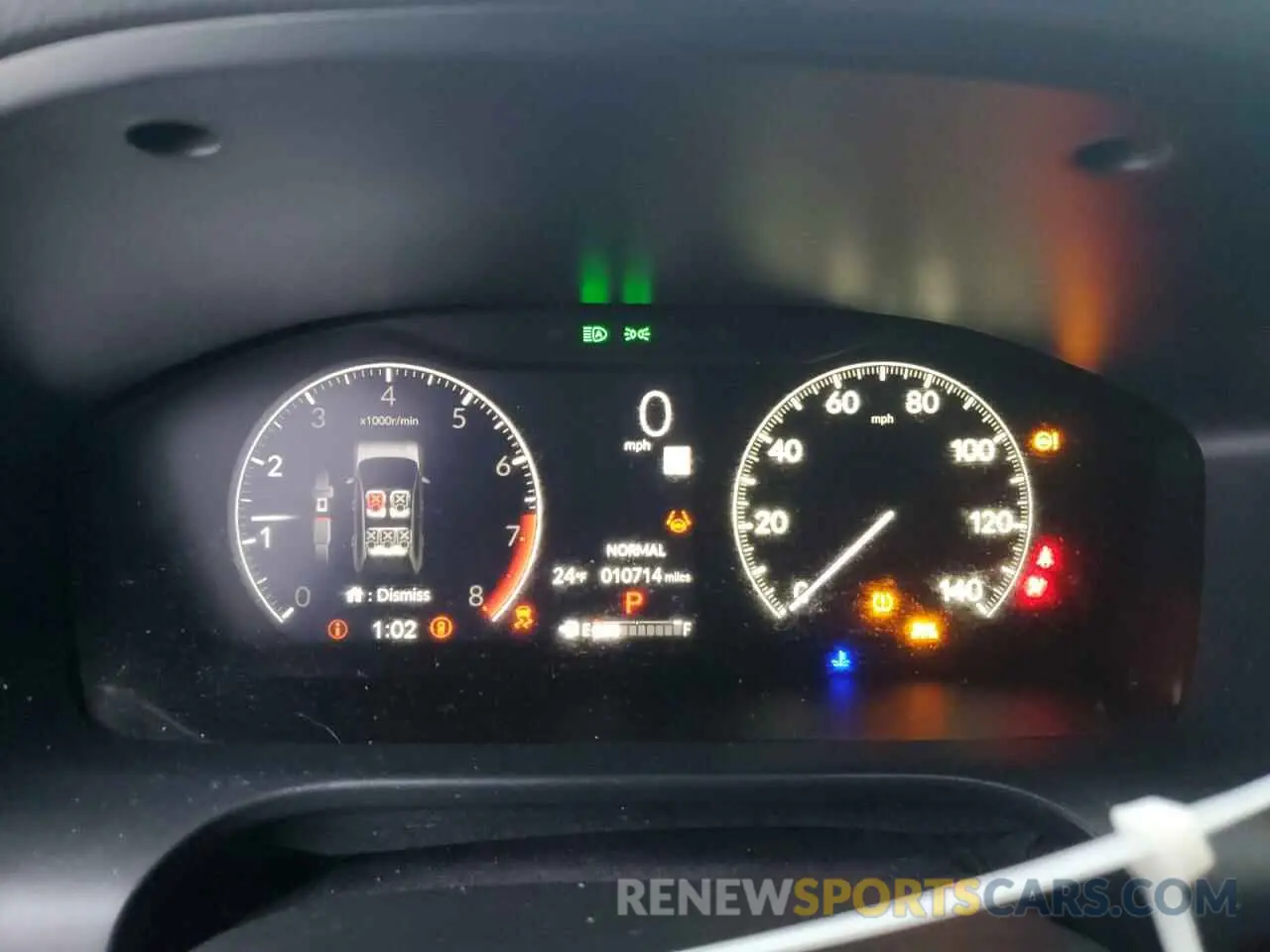9 fotografías del automóvil dañado 3CZRZ2H51RM776747 HONDA HR-V 2024