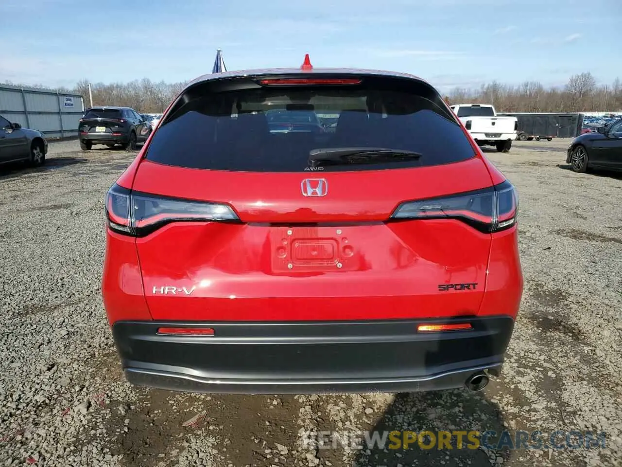 6 fotografías del automóvil dañado 3CZRZ2H52RM708702 HONDA HR-V 2024