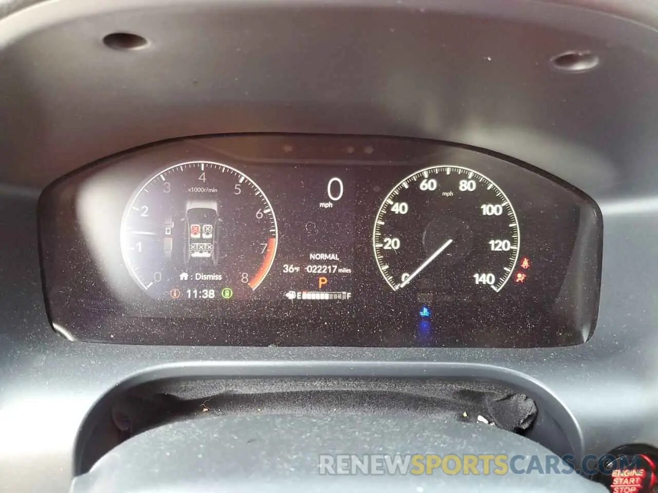 9 fotografías del automóvil dañado 3CZRZ2H52RM708702 HONDA HR-V 2024