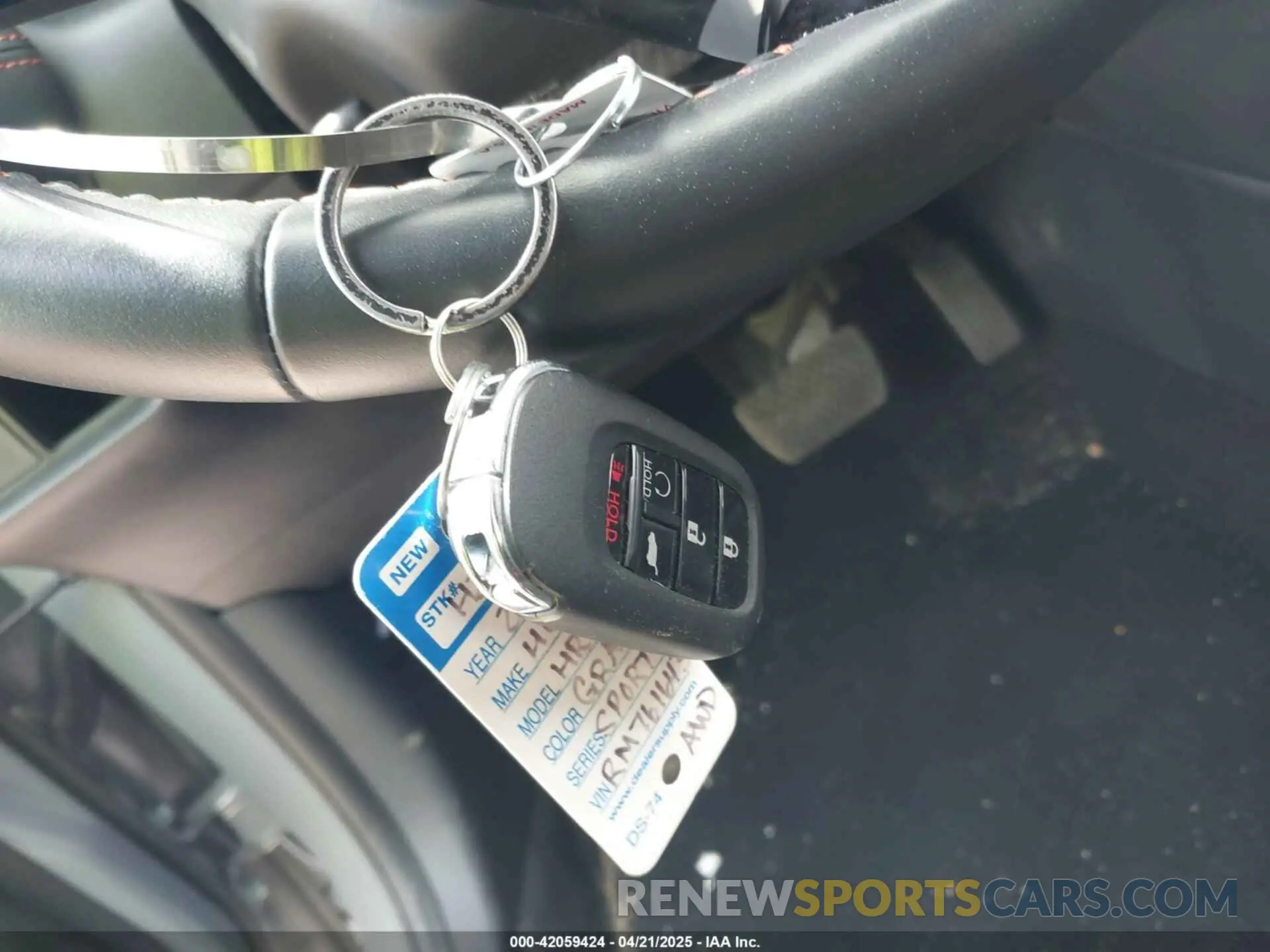 11 fotografías del automóvil dañado 3CZRZ2H52RM761643 HONDA HR-V 2024