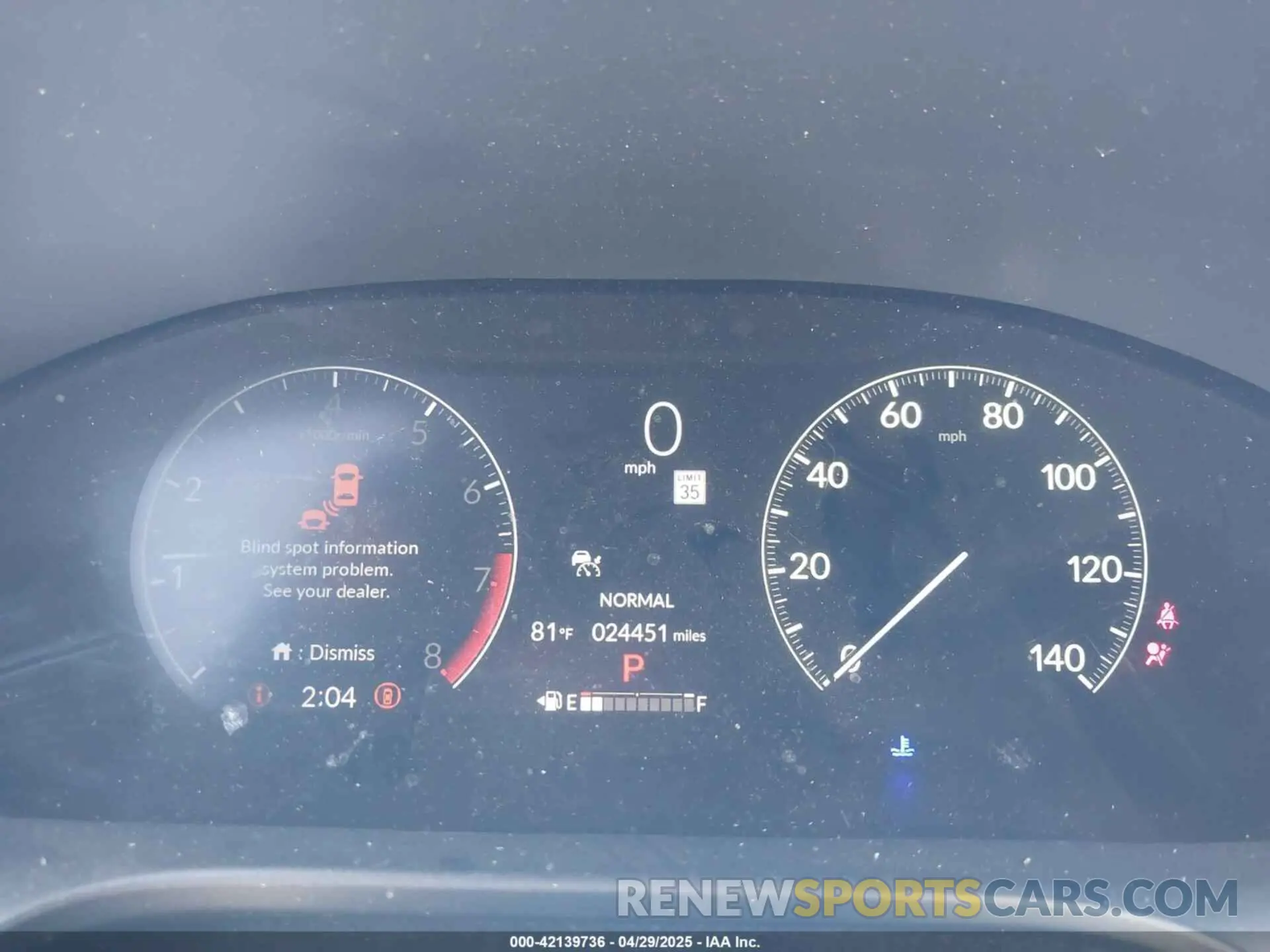 7 fotografías del automóvil dañado 3CZRZ2H53RM728067 HONDA HR-V 2024