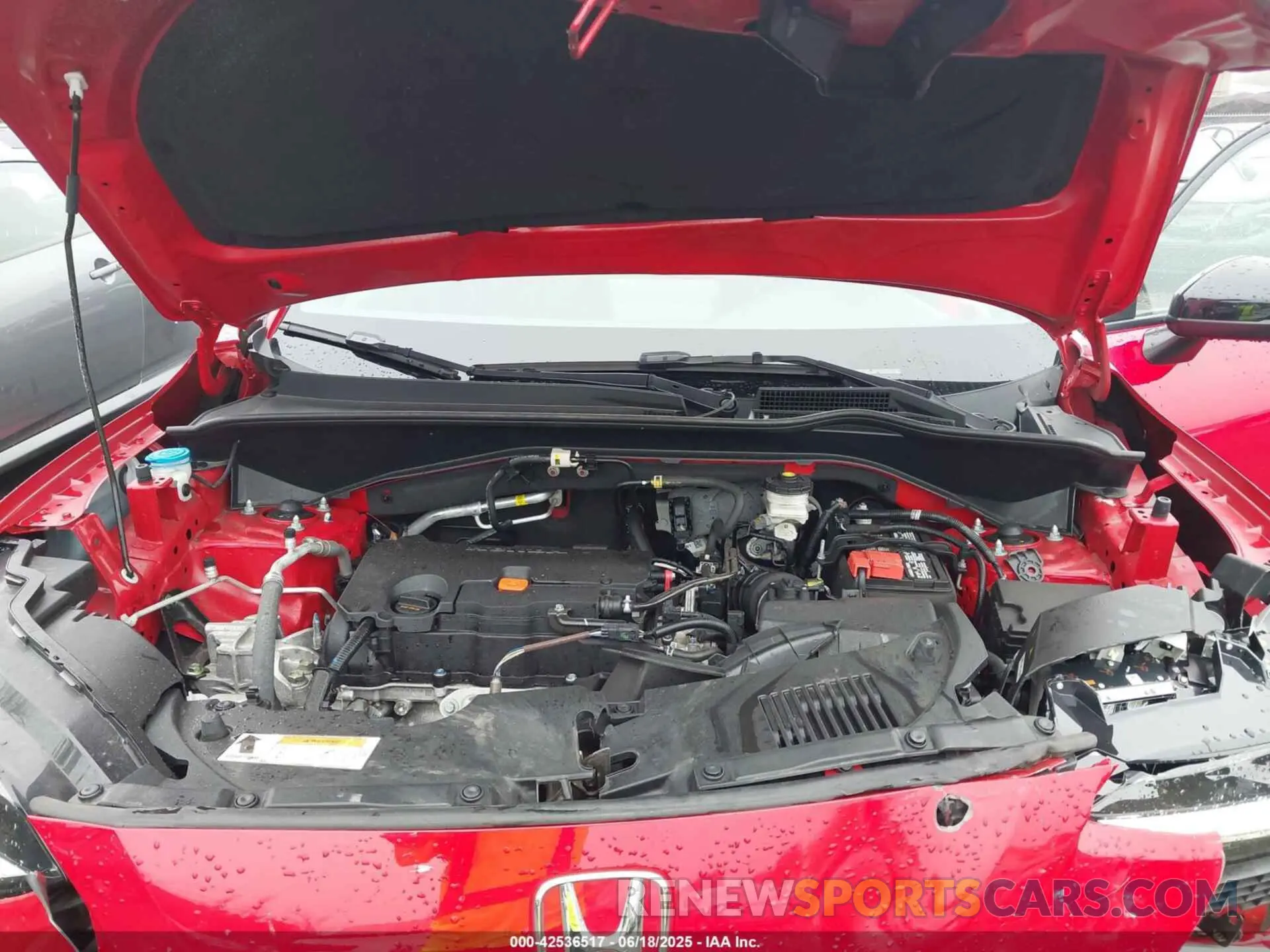 10 fotografías del automóvil dañado 3CZRZ2H53RM749839 HONDA HR-V 2024
