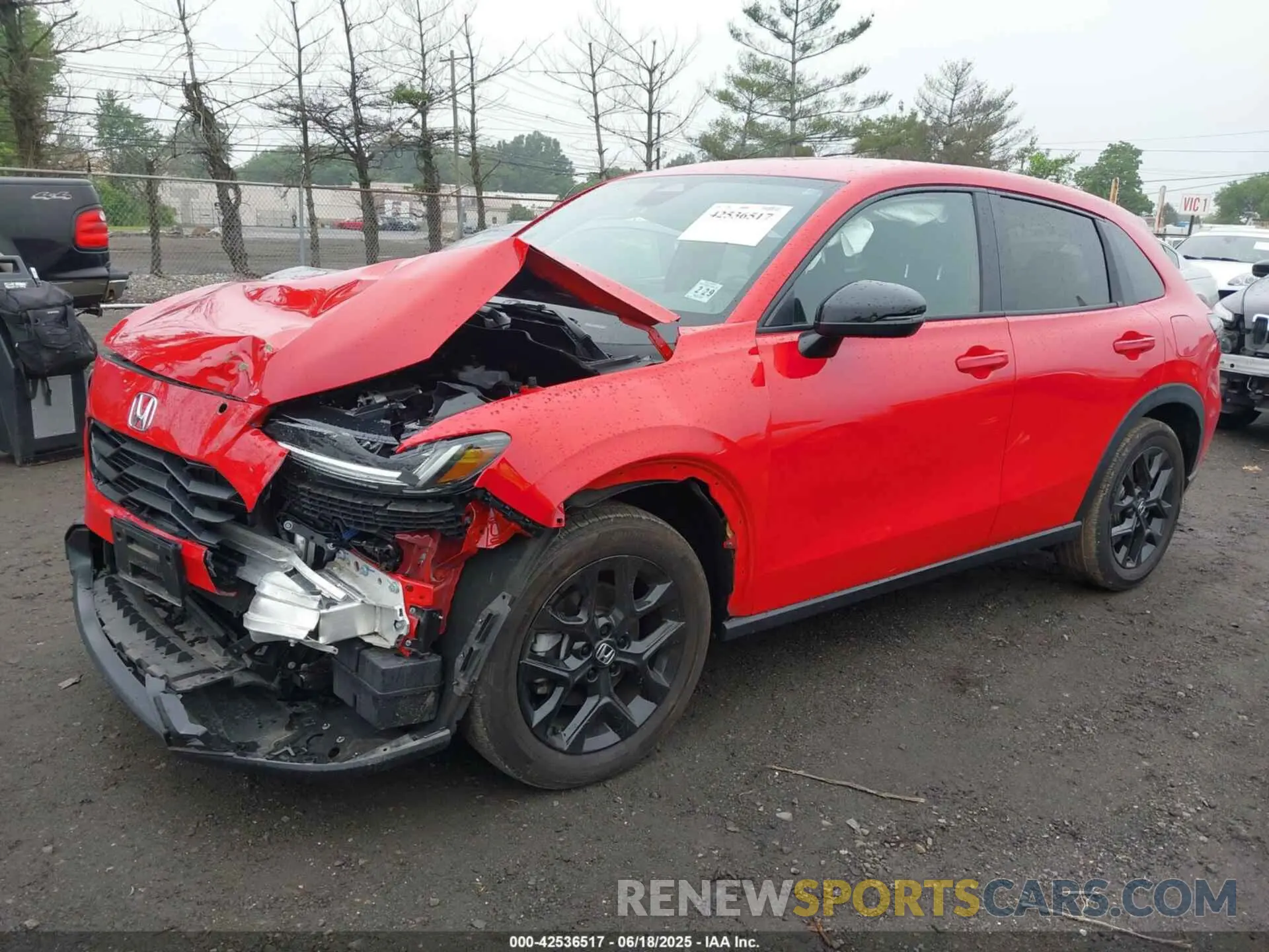 2 fotografías del automóvil dañado 3CZRZ2H53RM749839 HONDA HR-V 2024