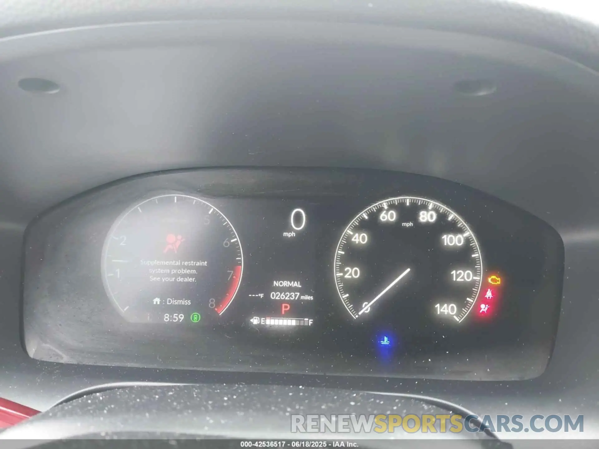 7 fotografías del automóvil dañado 3CZRZ2H53RM749839 HONDA HR-V 2024