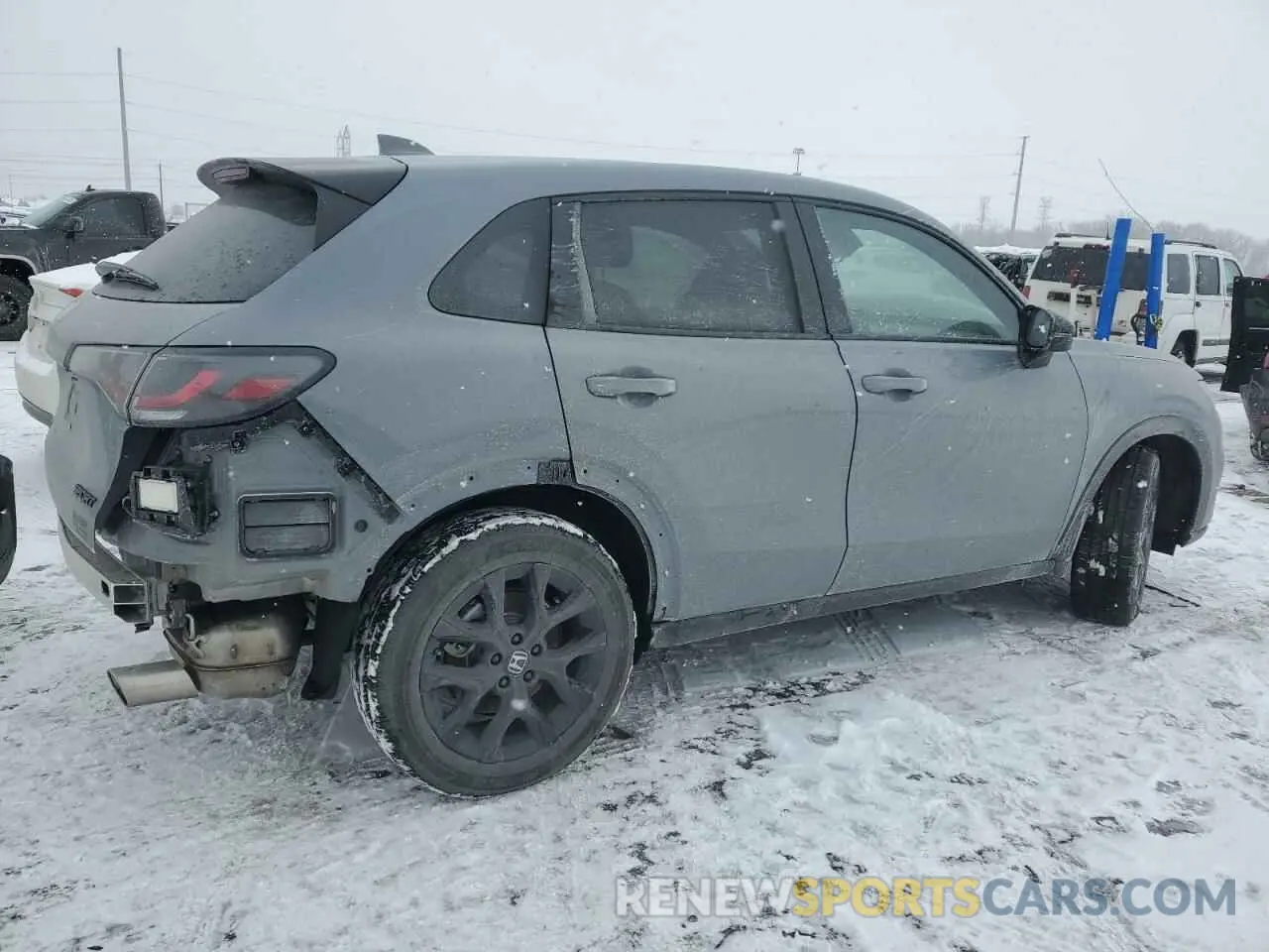 3 fotografías del automóvil dañado 3CZRZ2H54RM730149 HONDA HR-V 2024