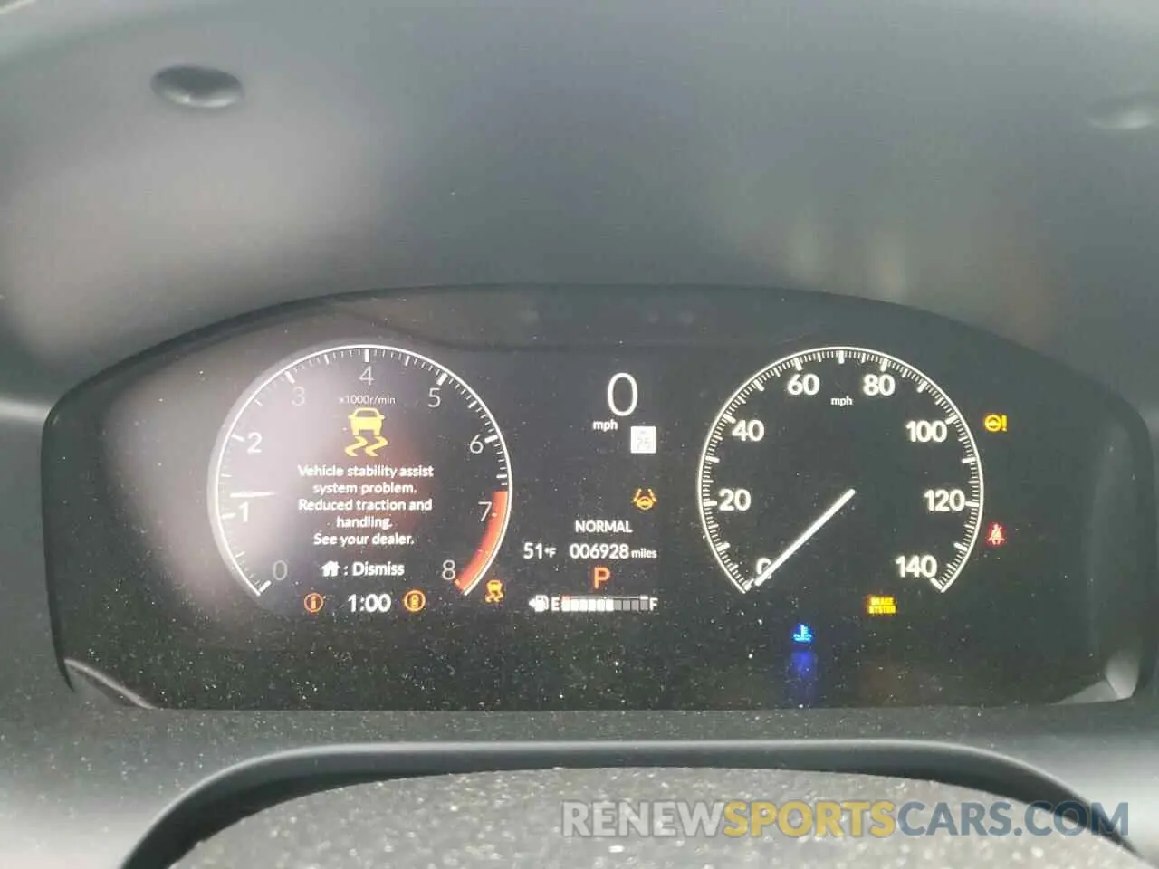 9 fotografías del automóvil dañado 3CZRZ2H54RM730149 HONDA HR-V 2024