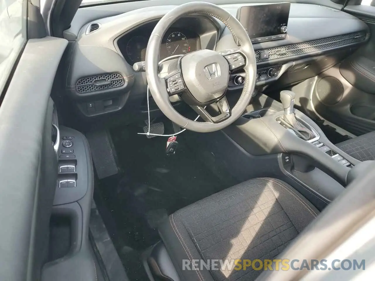 8 fotografías del automóvil dañado 3CZRZ2H54RM760915 HONDA HR-V 2024