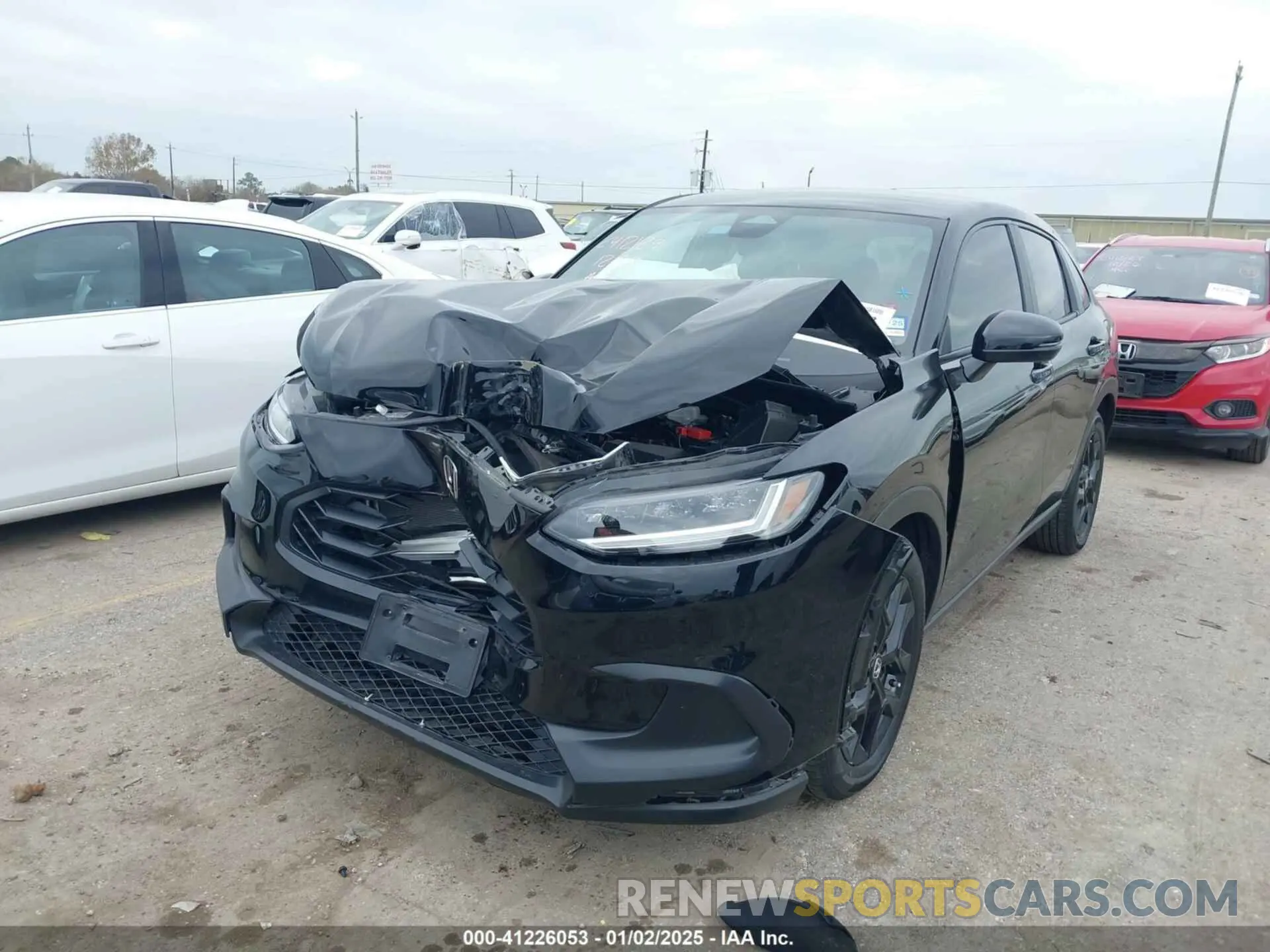 2 fotografías del automóvil dañado 3CZRZ2H55RM732475 HONDA HR-V 2024