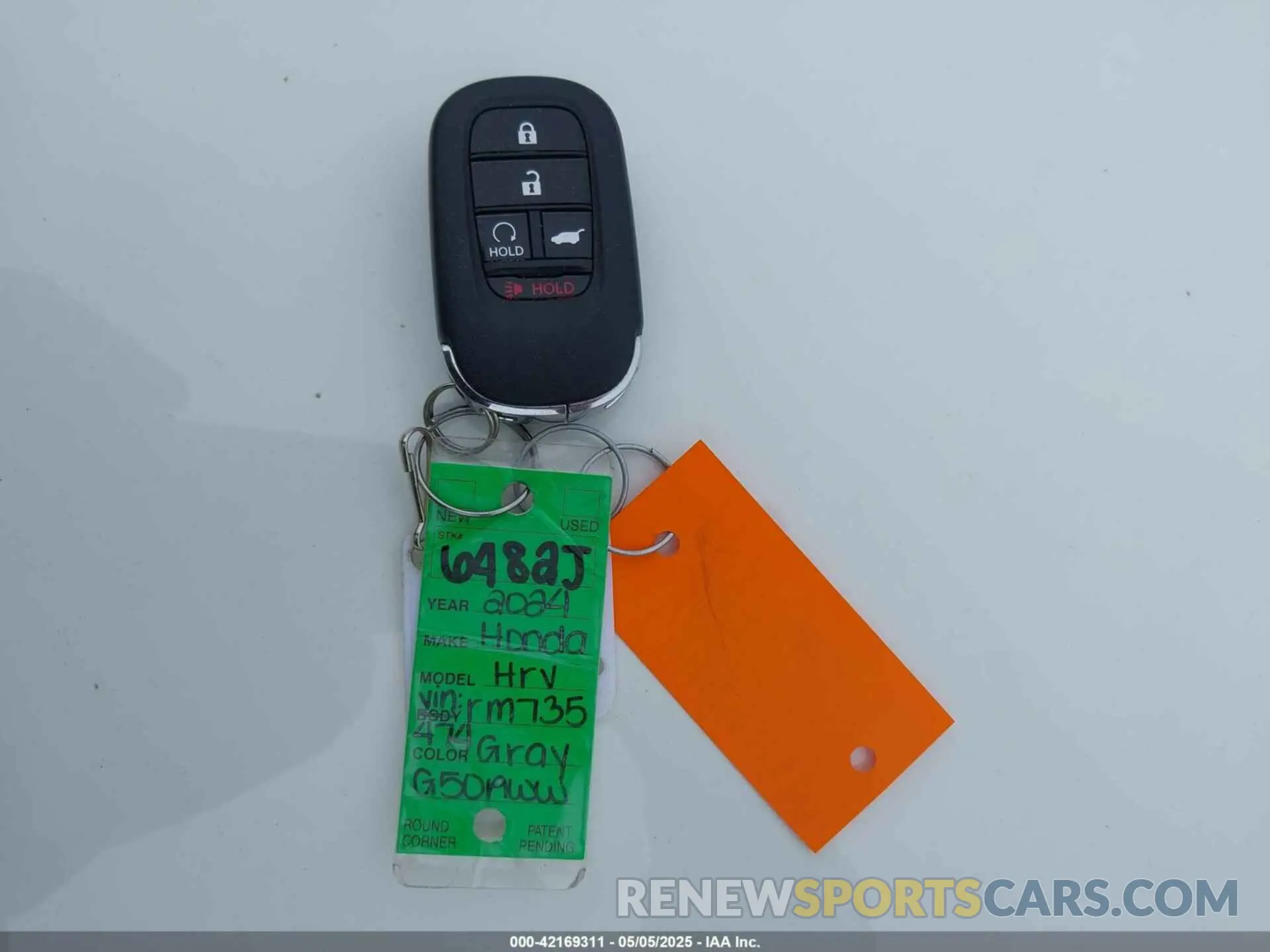 11 fotografías del automóvil dañado 3CZRZ2H57RM735474 HONDA HR-V 2024