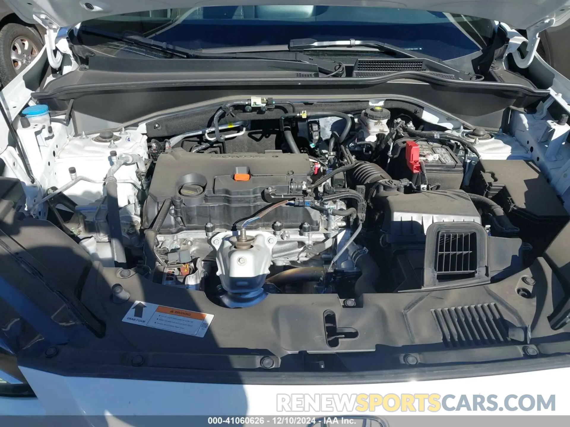 10 fotografías del automóvil dañado 3CZRZ2H57RM743851 HONDA HR-V 2024