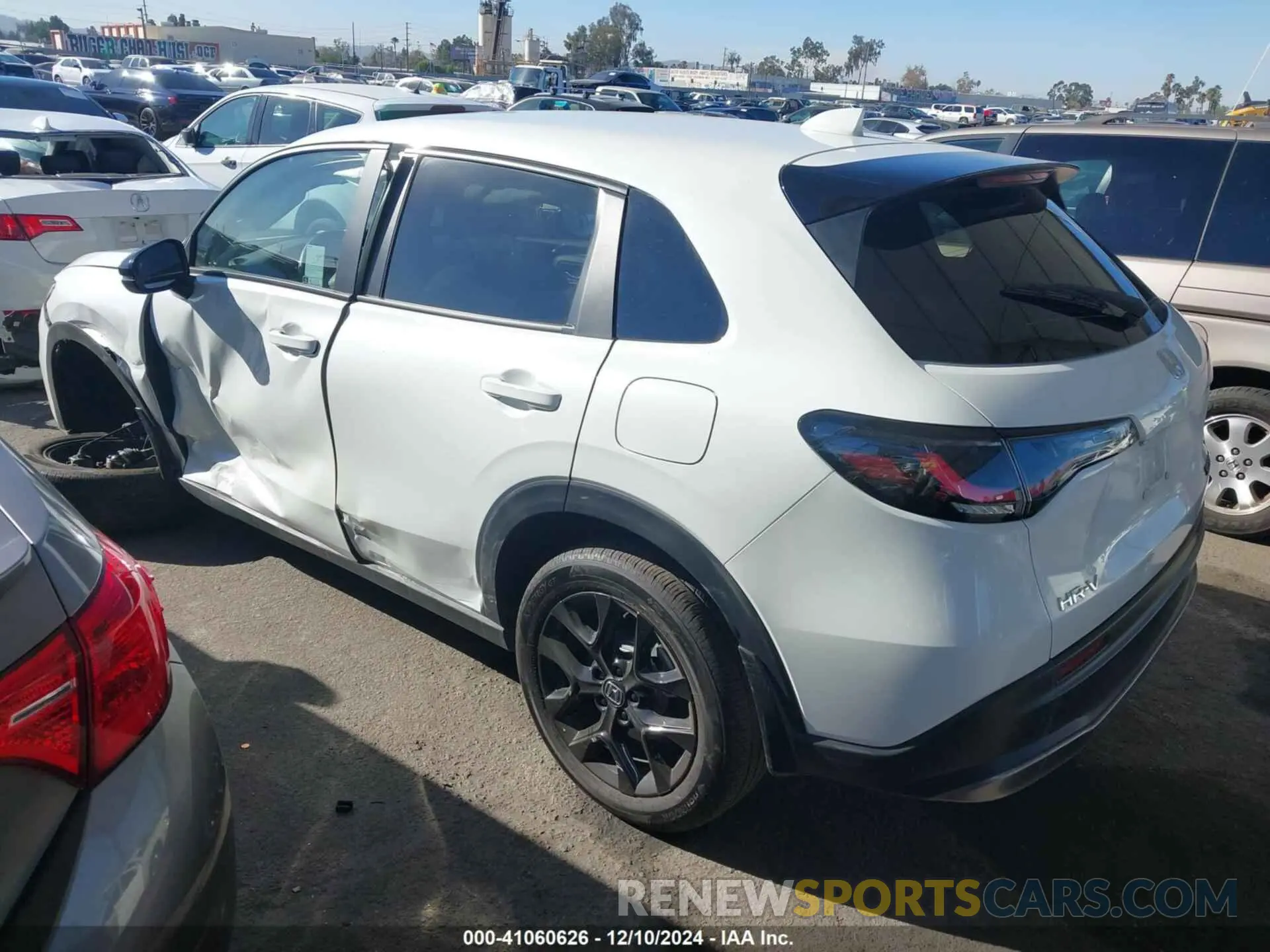 3 fotografías del automóvil dañado 3CZRZ2H57RM743851 HONDA HR-V 2024