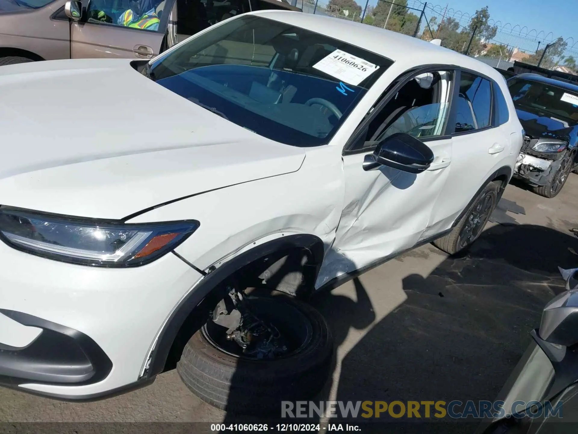 6 fotografías del automóvil dañado 3CZRZ2H57RM743851 HONDA HR-V 2024