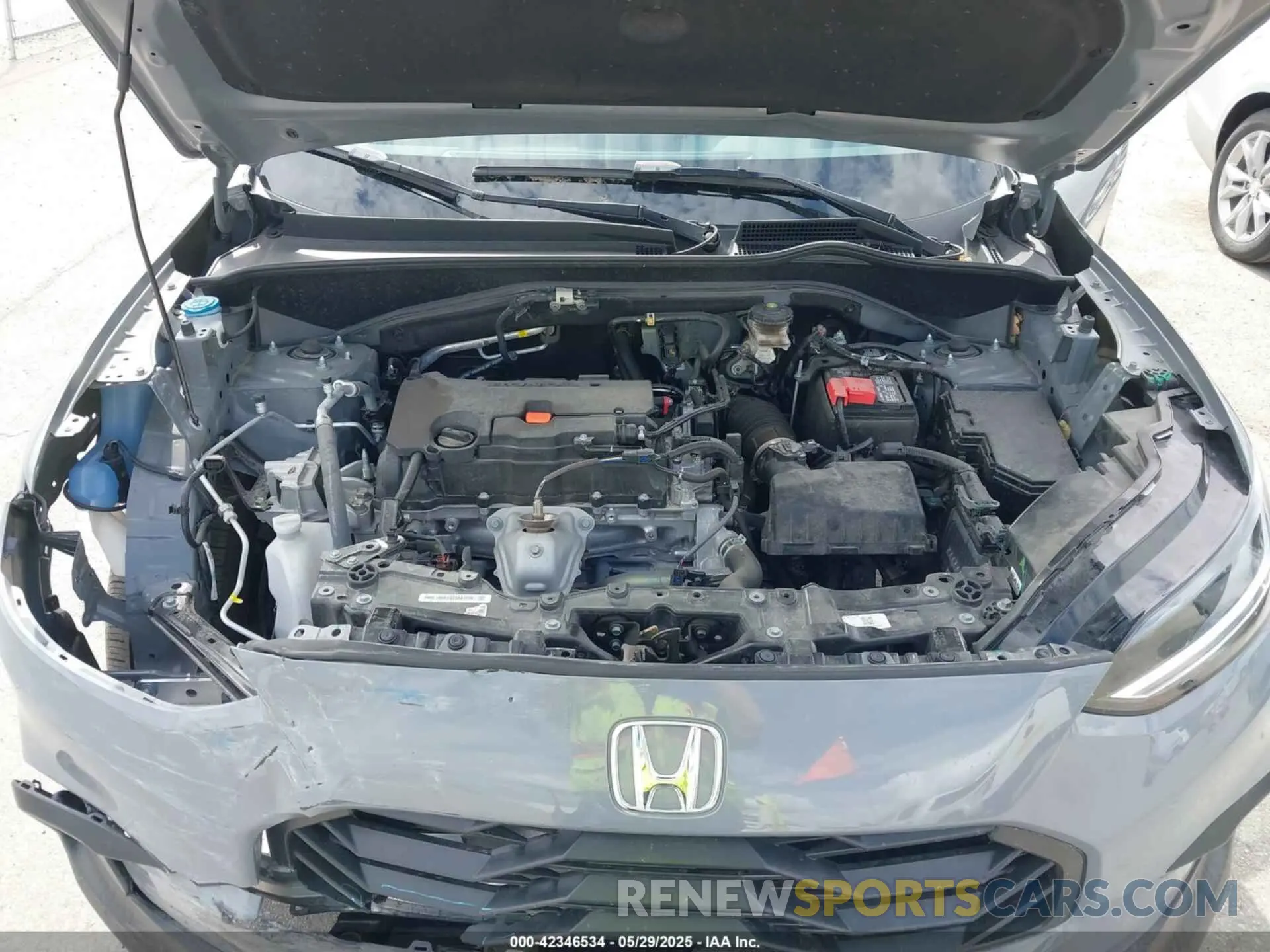 10 fotografías del automóvil dañado 3CZRZ2H57RM756549 HONDA HR-V 2024
