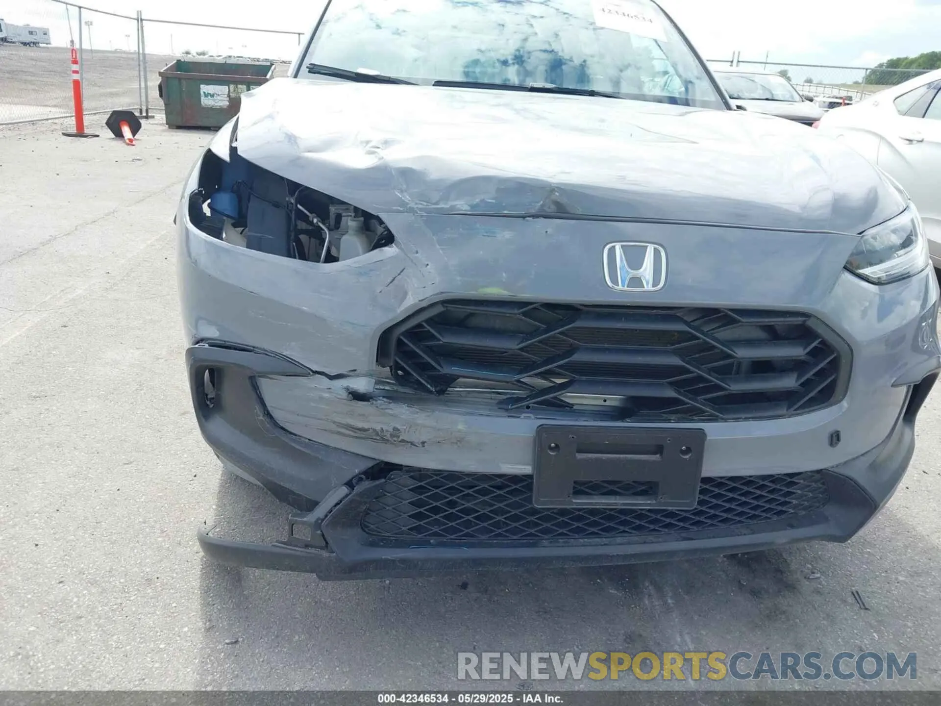 6 fotografías del automóvil dañado 3CZRZ2H57RM756549 HONDA HR-V 2024