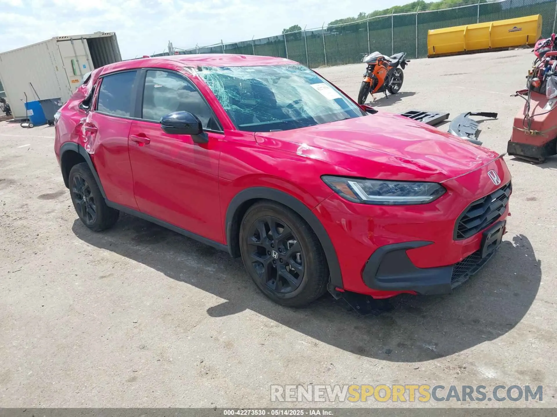 1 fotografías del automóvil dañado 3CZRZ2H57RM785792 HONDA HR-V 2024