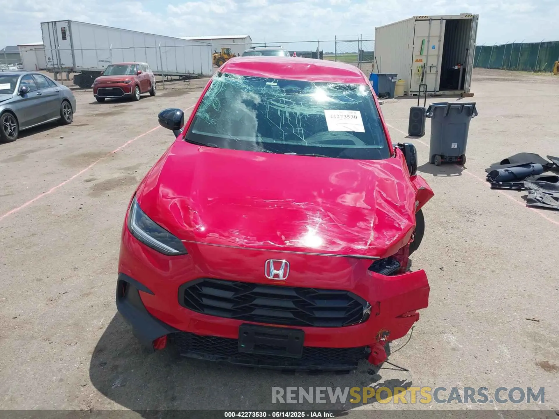 13 fotografías del automóvil dañado 3CZRZ2H57RM785792 HONDA HR-V 2024