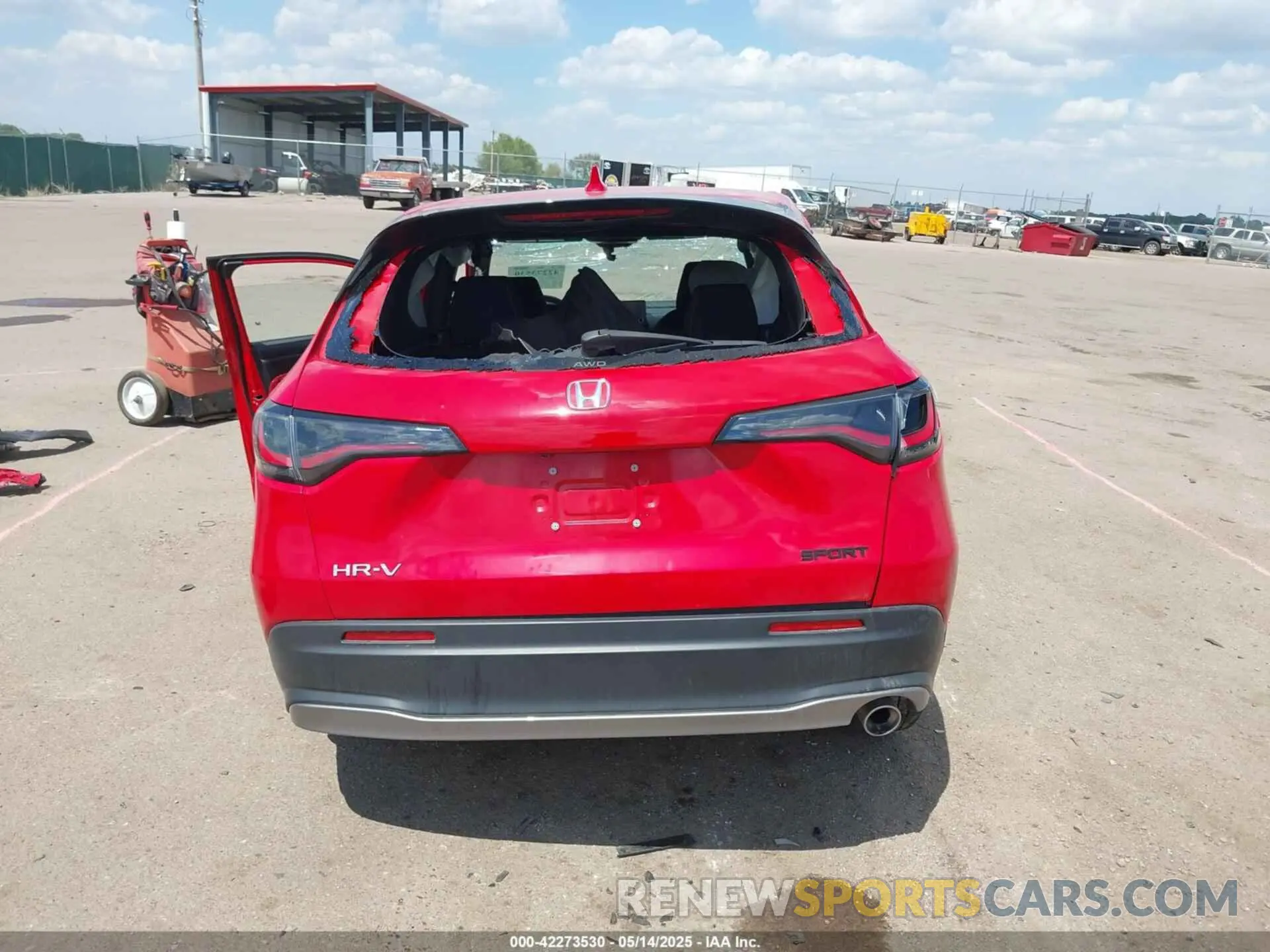 17 fotografías del automóvil dañado 3CZRZ2H57RM785792 HONDA HR-V 2024