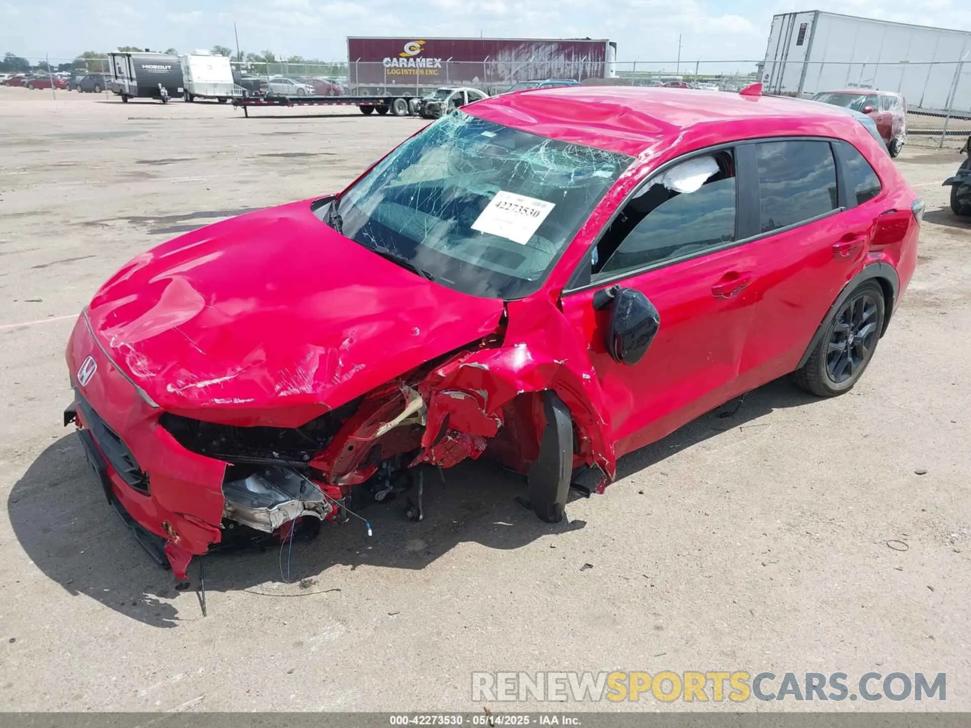 2 fotografías del automóvil dañado 3CZRZ2H57RM785792 HONDA HR-V 2024