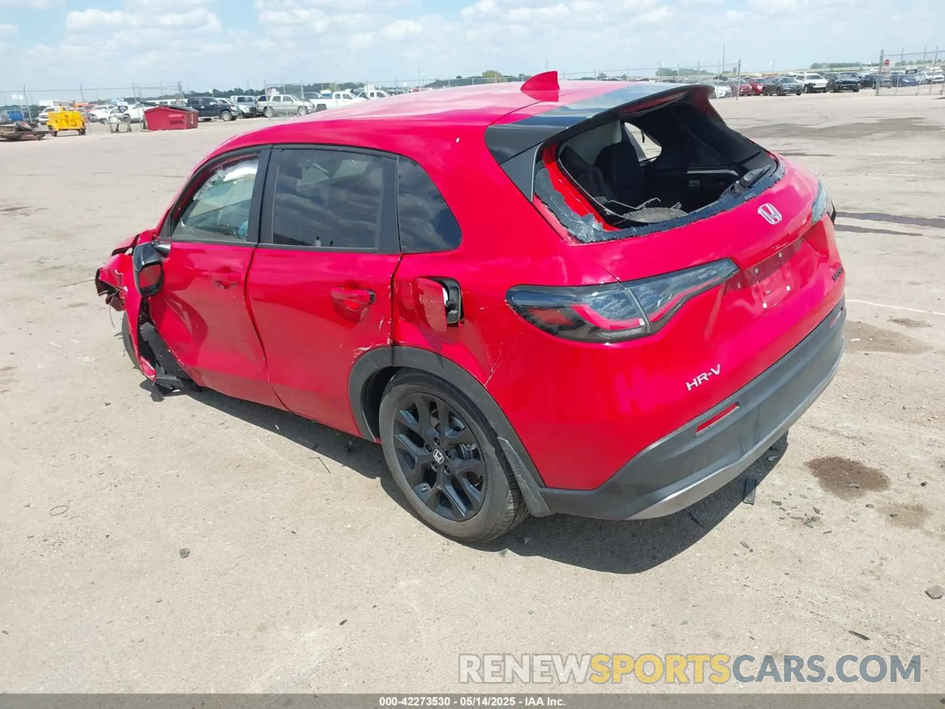 3 fotografías del automóvil dañado 3CZRZ2H57RM785792 HONDA HR-V 2024