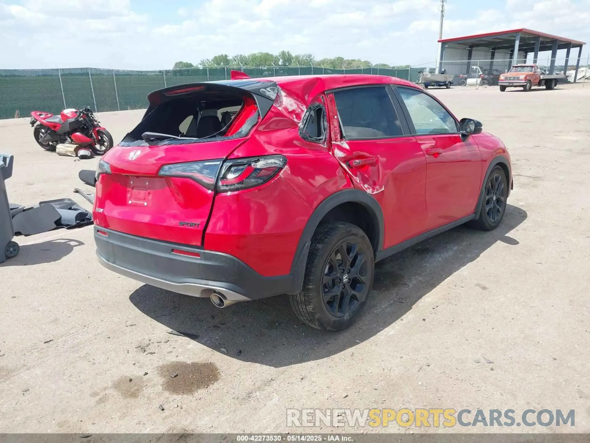 4 fotografías del automóvil dañado 3CZRZ2H57RM785792 HONDA HR-V 2024