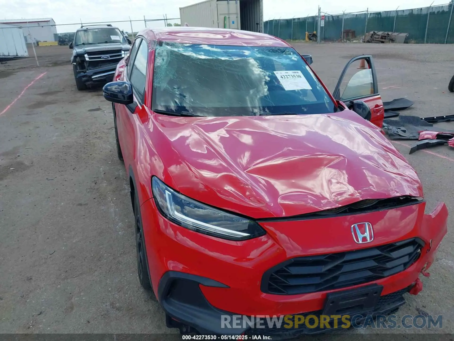 6 fotografías del automóvil dañado 3CZRZ2H57RM785792 HONDA HR-V 2024