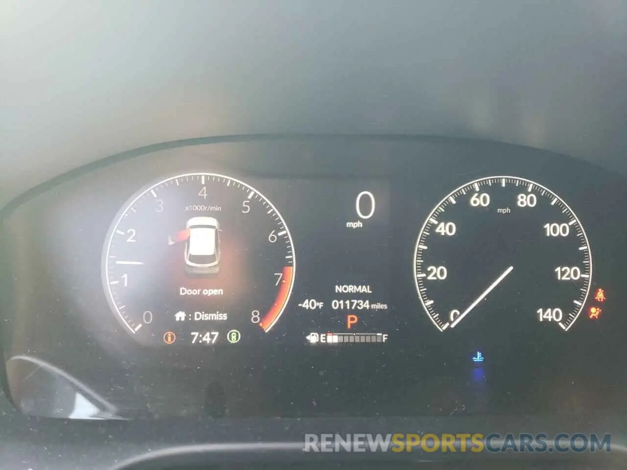9 fotografías del automóvil dañado 3CZRZ2H58RM766118 HONDA HR-V 2024