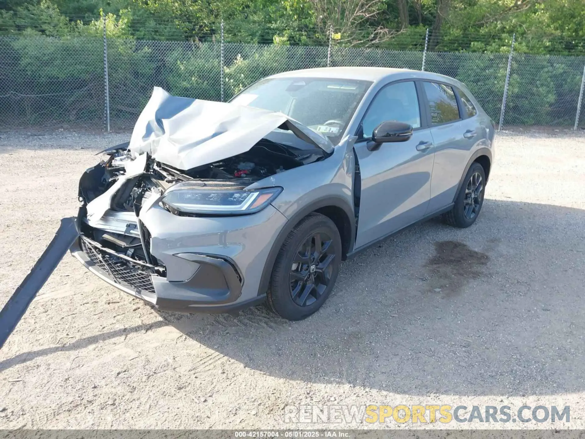 2 fotografías del automóvil dañado 3CZRZ2H59RM730129 HONDA HR-V 2024