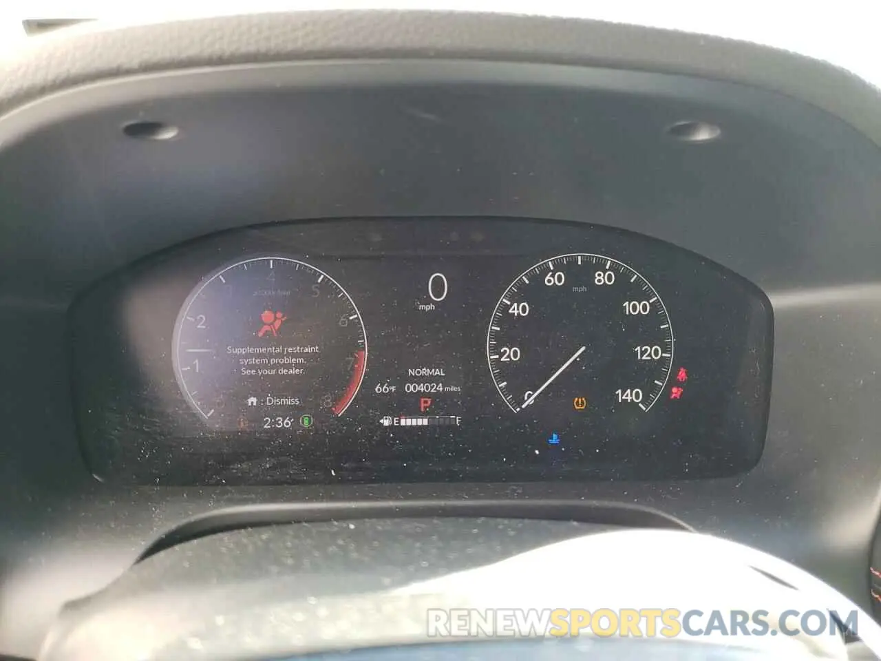 9 fotografías del automóvil dañado 3CZRZ2H59RM741647 HONDA HR-V 2024