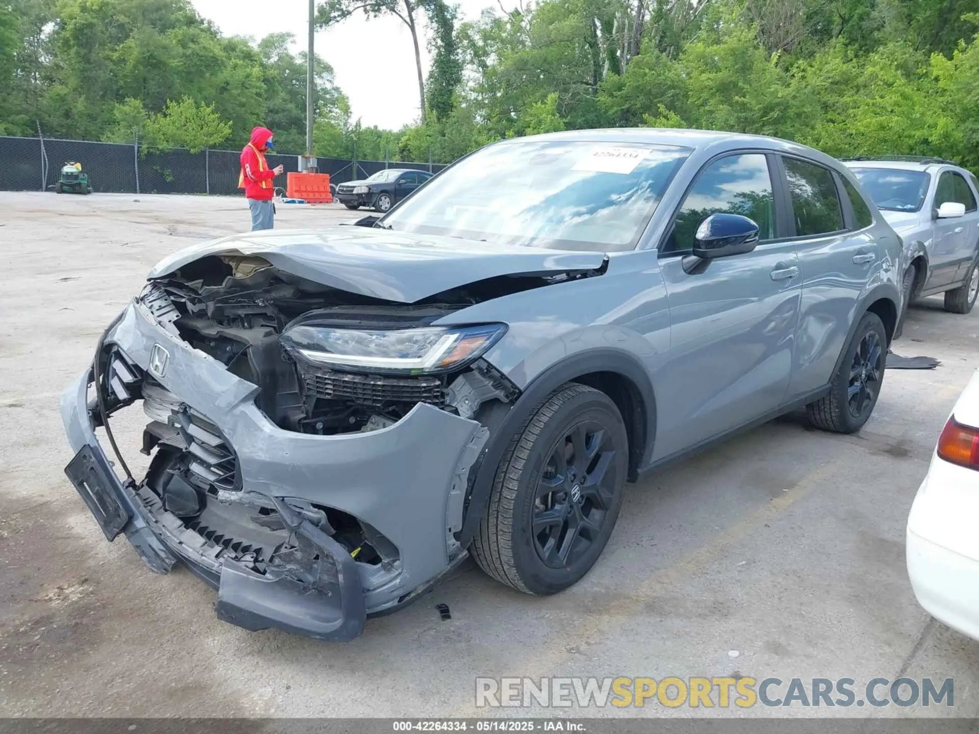 2 fotografías del automóvil dañado 3CZRZ2H59RM764412 HONDA HR-V 2024