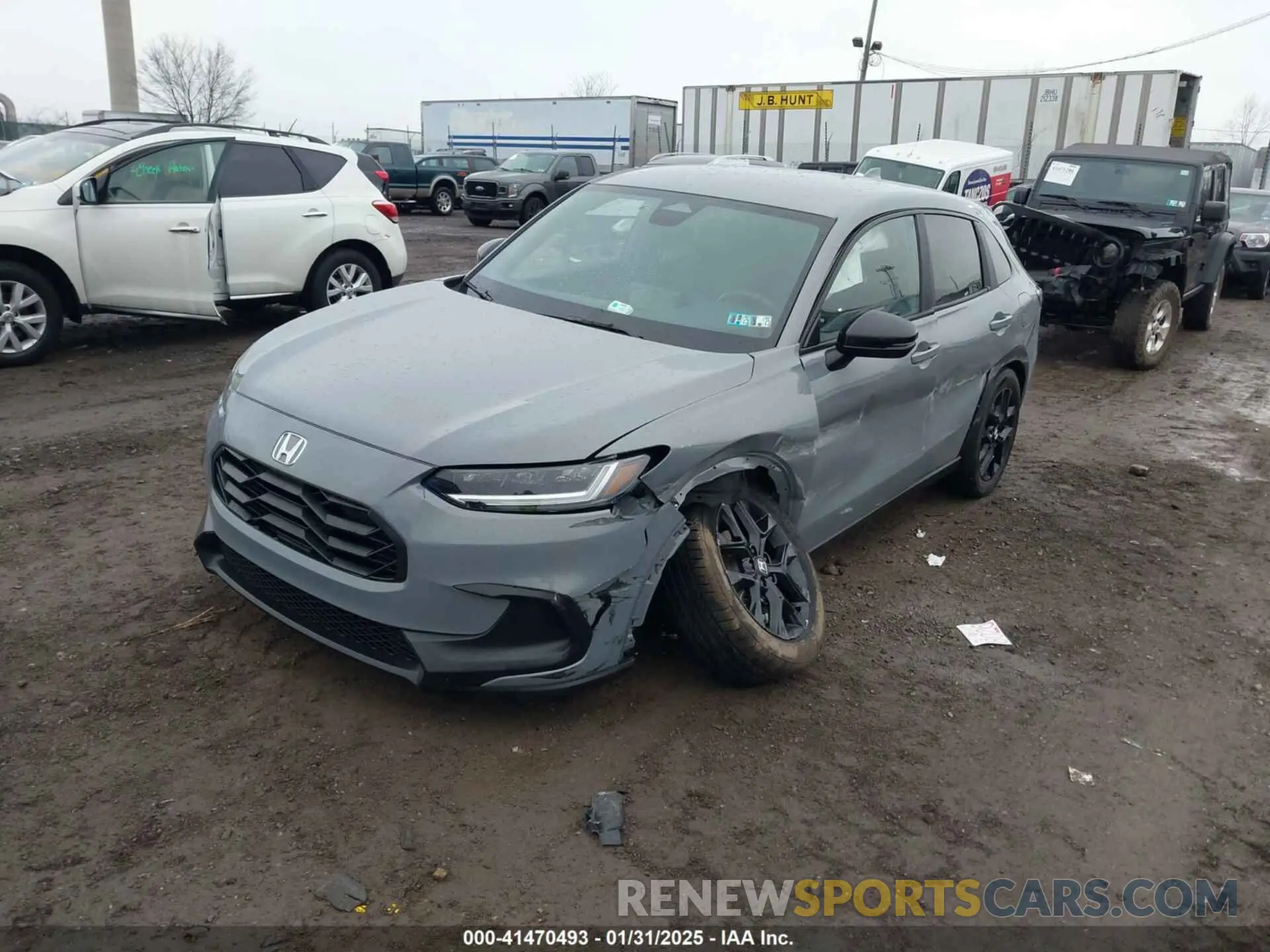 2 fotografías del automóvil dañado 3CZRZ2H59RM775233 HONDA HR-V 2024
