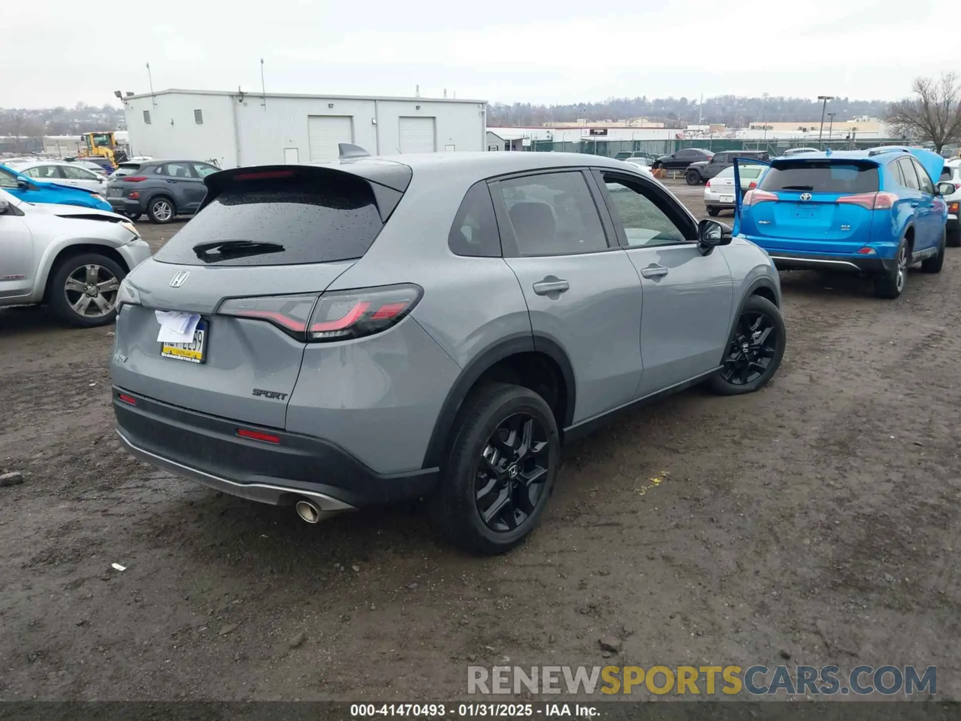 4 fotografías del automóvil dañado 3CZRZ2H59RM775233 HONDA HR-V 2024